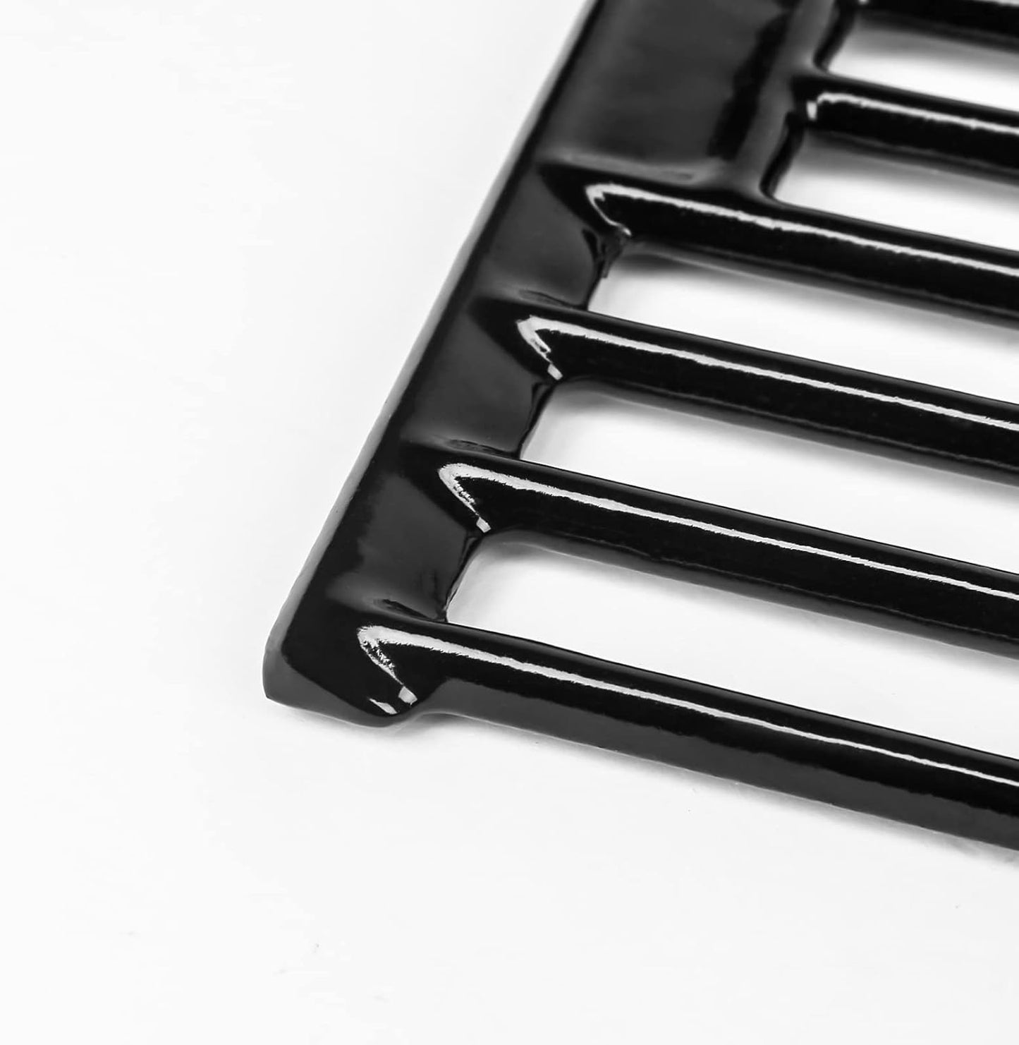 Uniflasy Porcelain Cast Iron Grill Cooking Grates for Chargriller 5050, 3001, 3008, 3030, 3725, 4000, 2121, King Griller 3008, 5252, 19 3/4 Inch Coated Cast Iron Grill Grid Grates Replacement