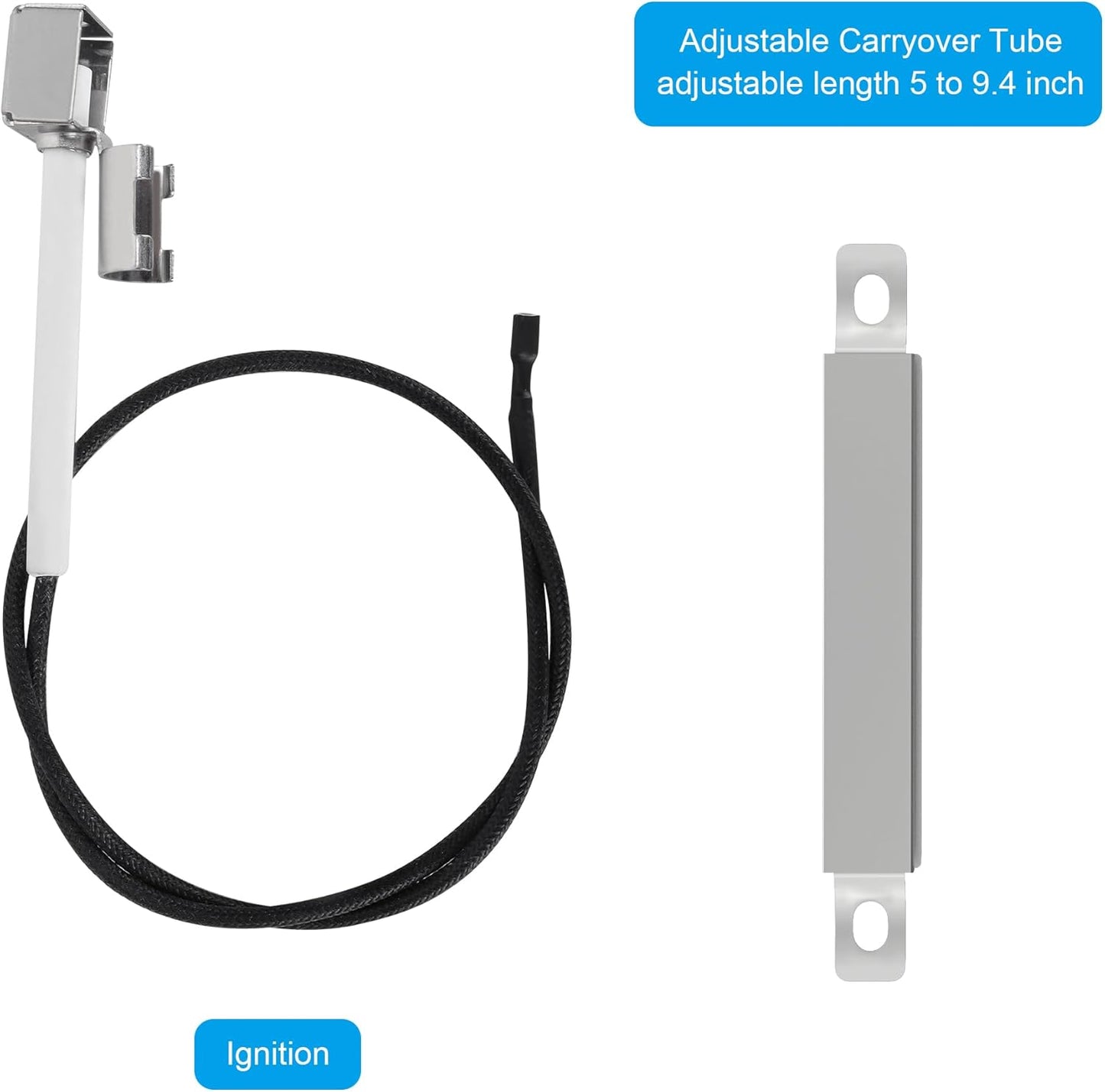 Grill Replacement Parts for Charbroil Performance TRU-Infrared 450 3 Burner 463370719 463371719 463280019,17" Emitter Plates Heat Tent Plates and Grill Burners for Charbroil G466-2500-W1