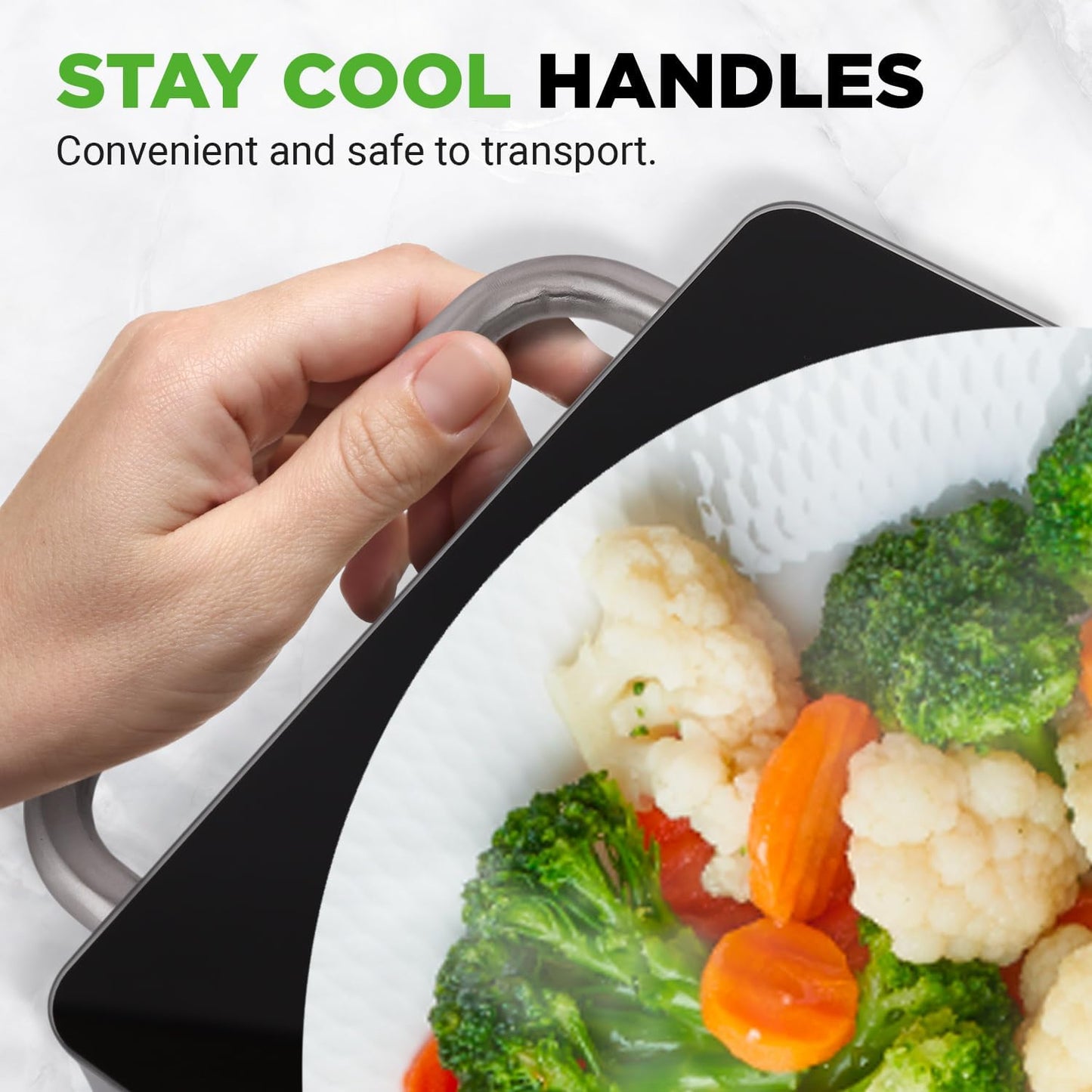 NutriChef Portable Electric Food Hot Plate-Stainless Steel Warming Tray&Dish Warmer with Black Glass Top-Keep Food Warm for Buffets,Restaurants,Parties&Home Dinners-22' x 6'-Heats up to 203°F