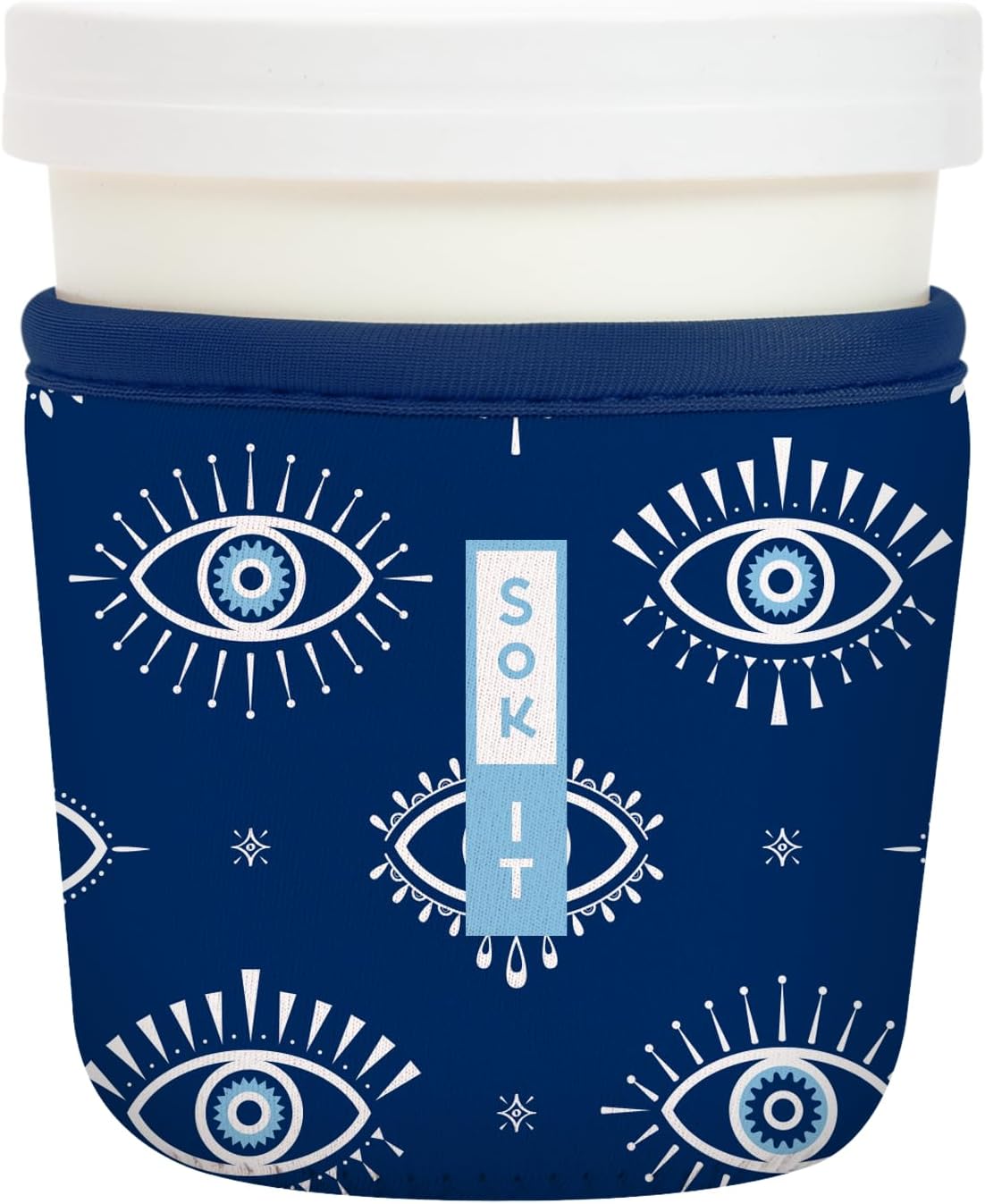 Sok It IceCreamSok Insulated Neoprene Cover (Stargazer, Tapered Ice Cream Pints)