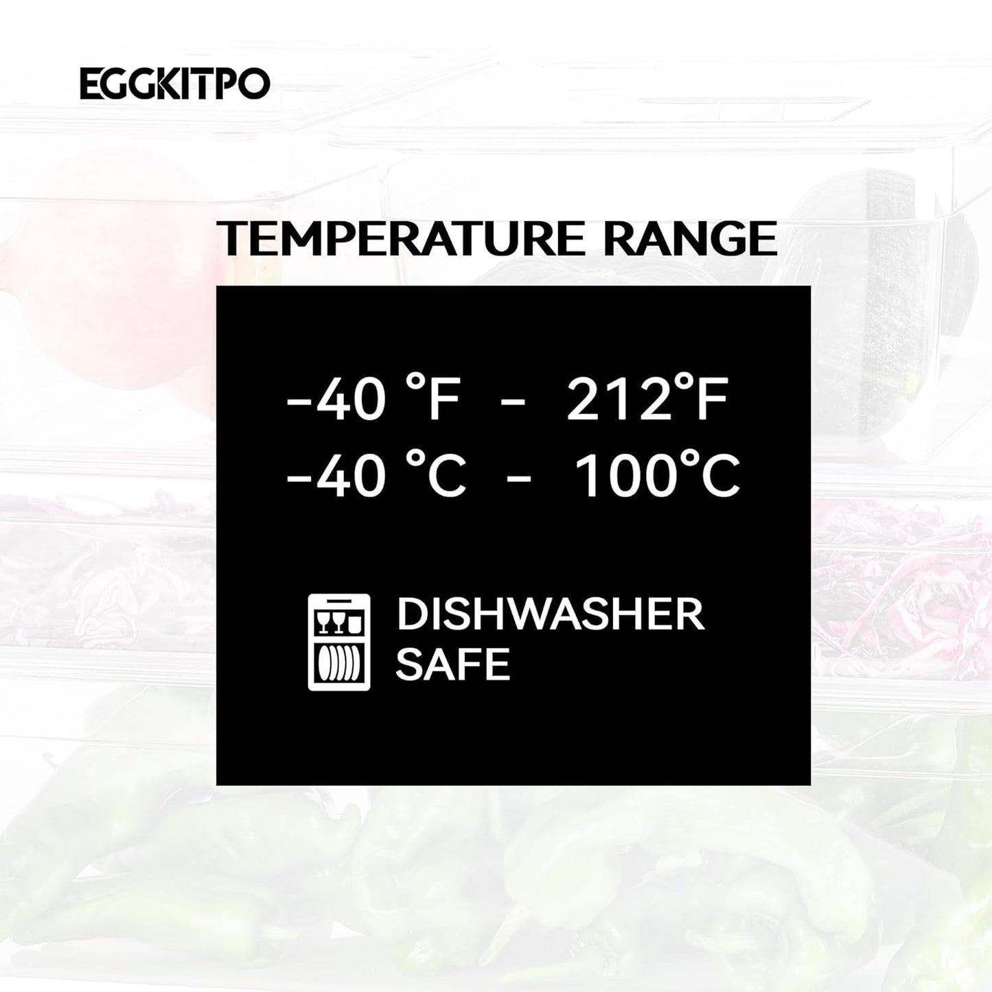 1/6 Size Food Containers 6 Pack 6 Inch Deep Pan Clear BPA free Polycarbonate Stackable Commercial Hotel Pan for Kitchen Business and Food Serving