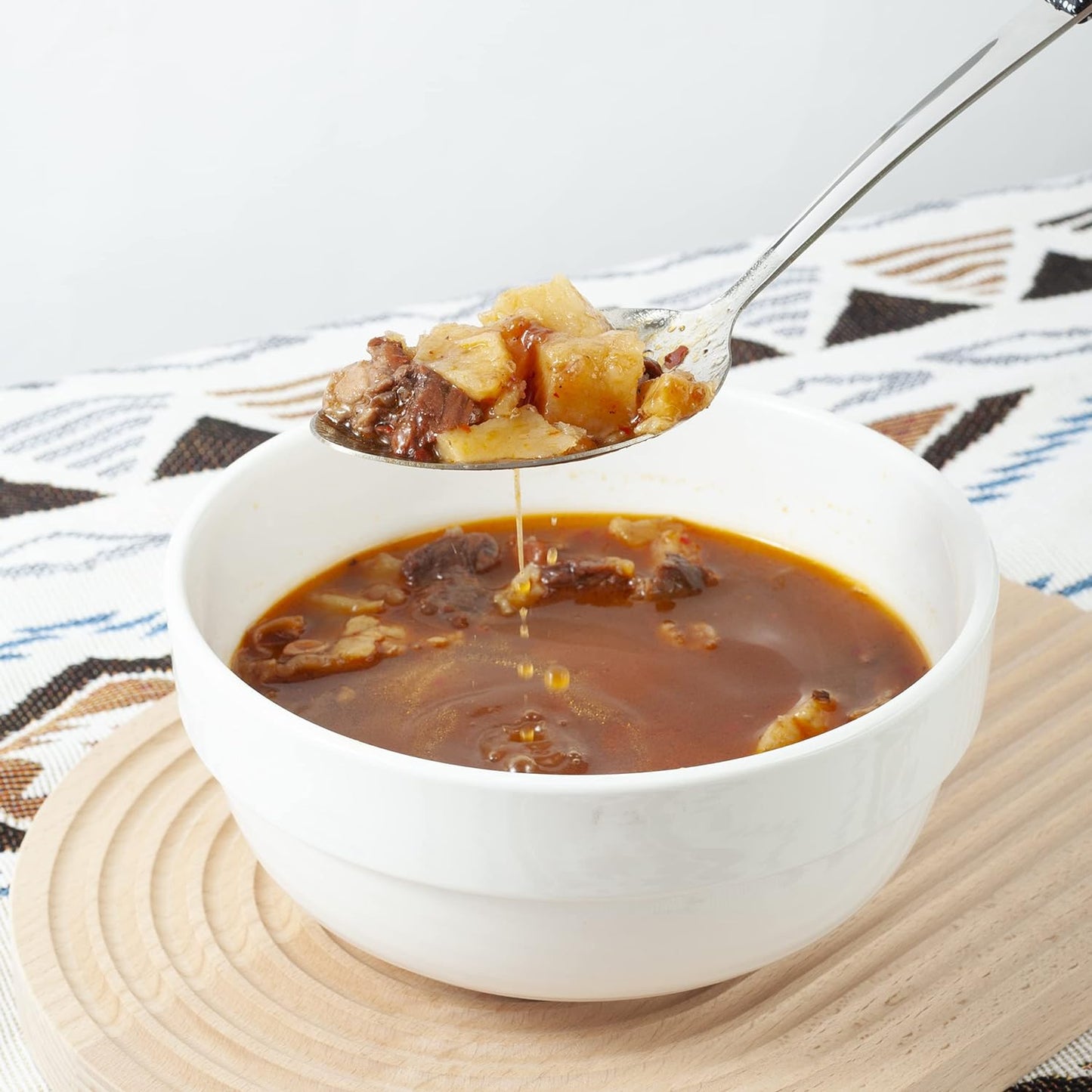 3-Piece,Stainless Steel Serving Spoon Set with Slotted Spoon, Serving Spoon and Perforated Spoon, soup ladle,kitchen cooking utensils set