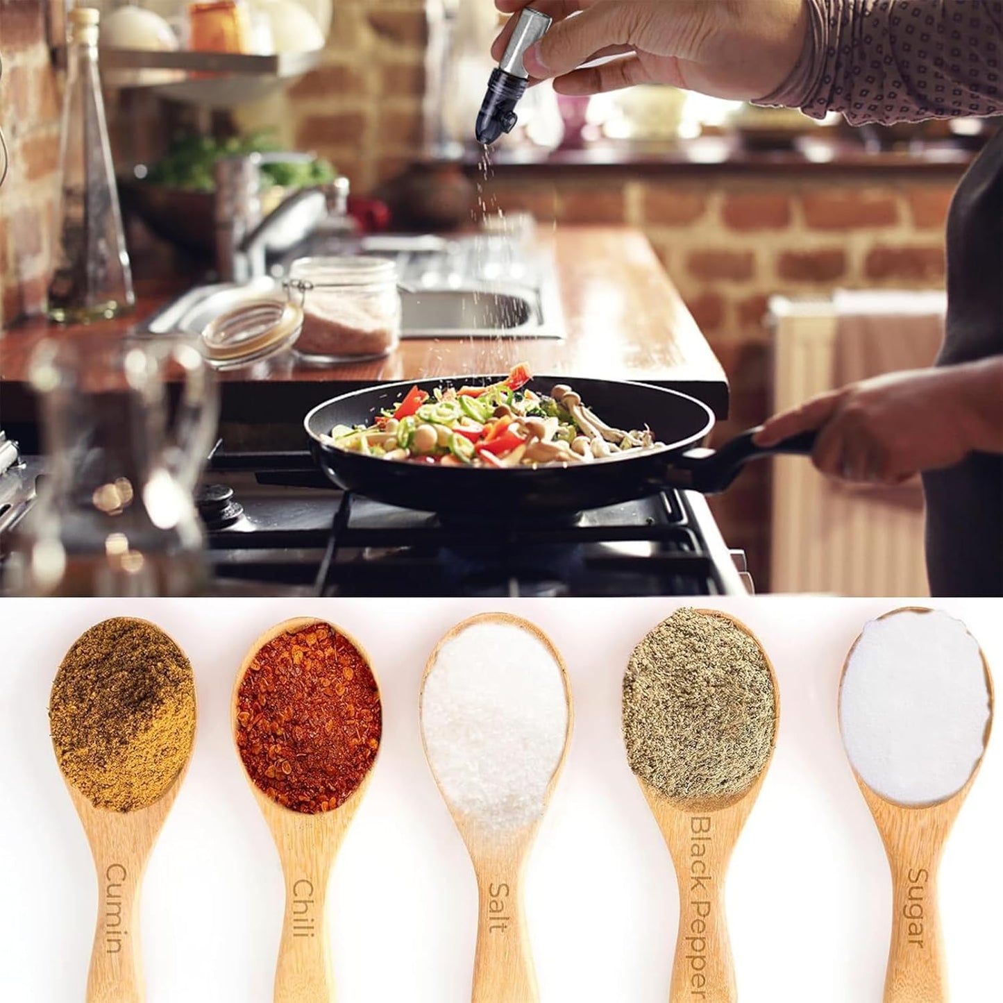 Mini Salt and Pepper Shakers Spice Storage for Outdoor Activities Traveling Cooking (2.67" x 0.59")