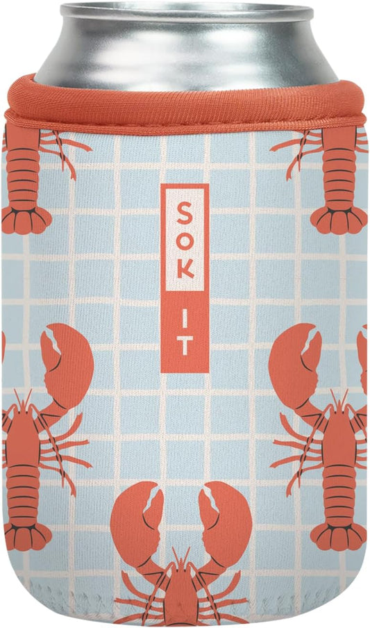 Sok It CanSok Sleeve for Beer & Soda Insulated Neoprene Cover (Claw & Order, 12oz Can Sleeve)