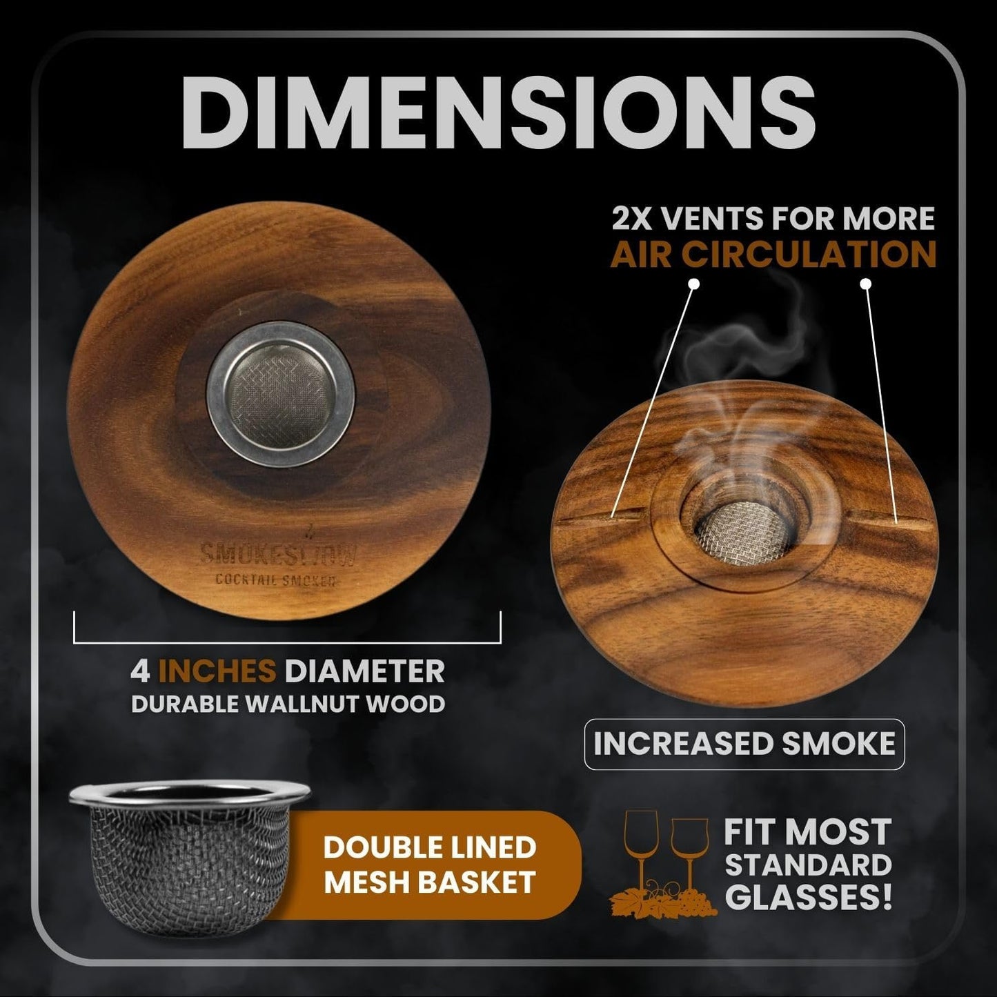 Bundle with Kitchen Torch, Six Flavors of Wood Chips, Apple, Hickory, Maple, Mesquite, Cherry and Bourbon Soaked Oak. (No Butane Included)