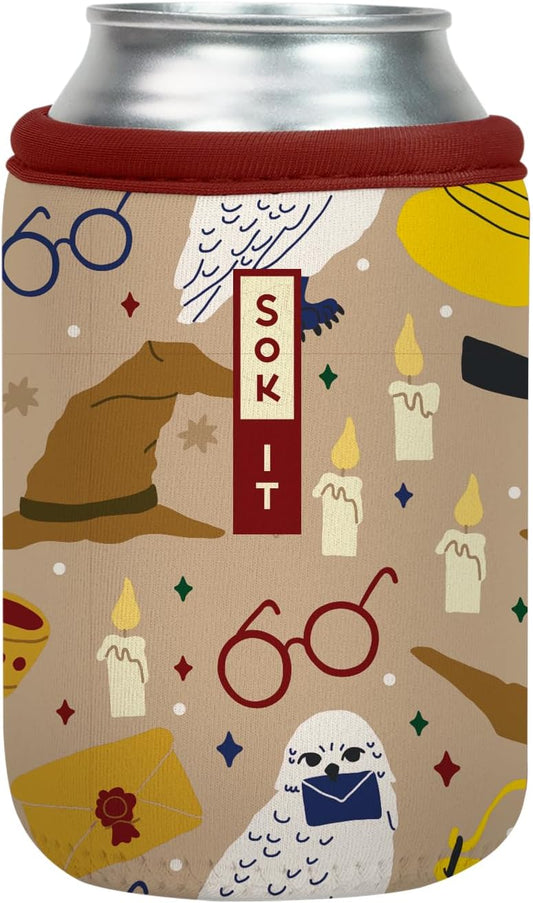 Sok It CanSok Sleeve for Beer & Soda Insulated Neoprene Cover (Horcrux, 12oz Can Sleeve)