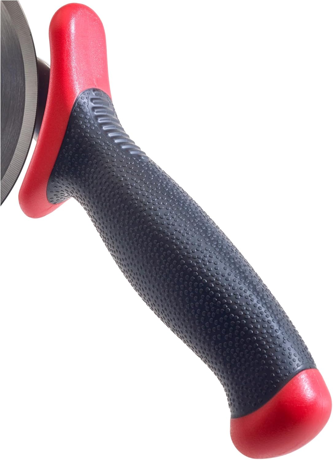 Mercer Culinary Millennia Pizza Cutter with Red Handle, 4 Inch Wheel, Stainless Steel