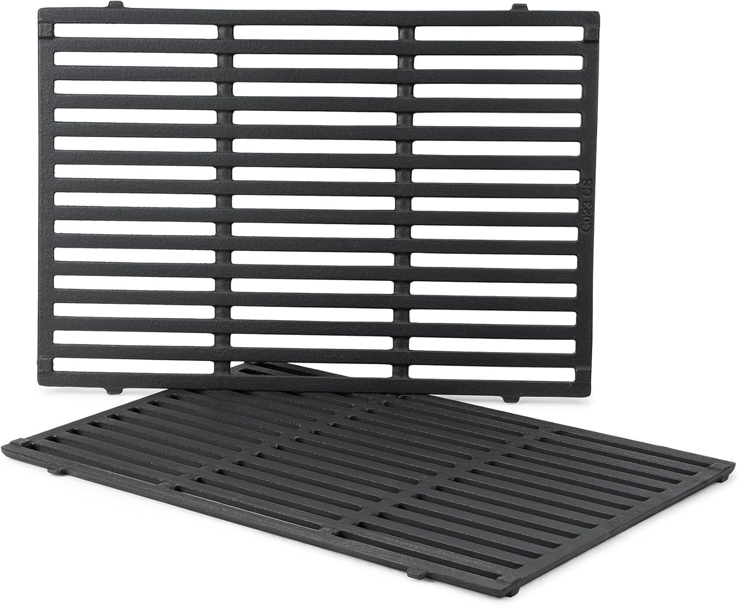 Stanbroil Cast Iron Cooking Grate for Weber Genesis II and Genesis II LX 300 Series Gas Grills - Grill Grid Grate for Weber Genesis 2022 - Replacement Parts for Weber 66095, Set of 2