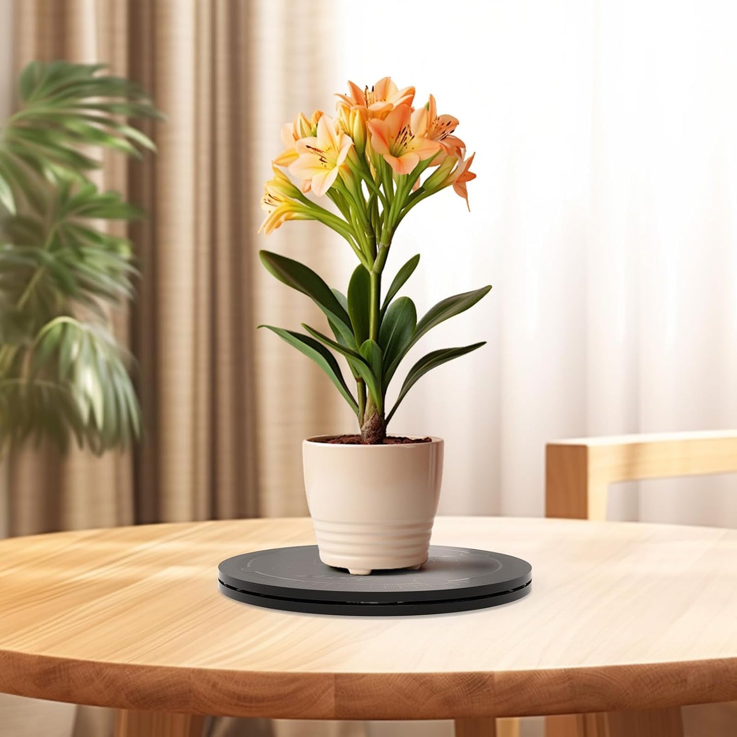 Lazy Susan Turntable Organizer for Cabinet Pantry Kitchen Countertop Computer Cupboard, 8 inch