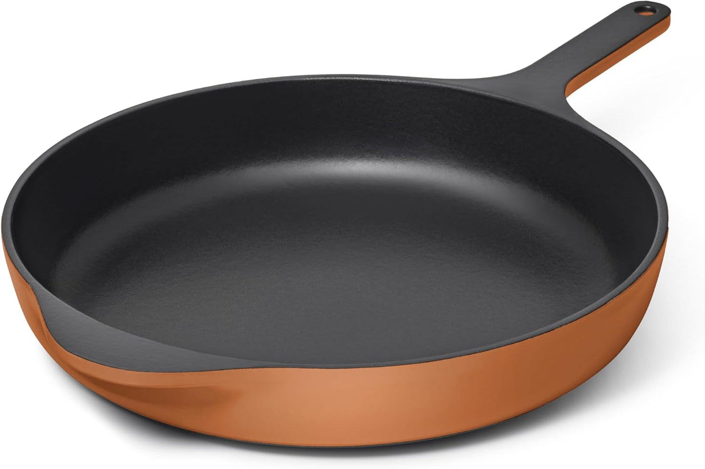 Caraway Cast Iron Skillet - 12” Enameled Cast Iron Pan With 3 Layer Enamel Coating - No Seasoning Required - Compatible With All Stovetops - Free From Forever Chemicals - Rust