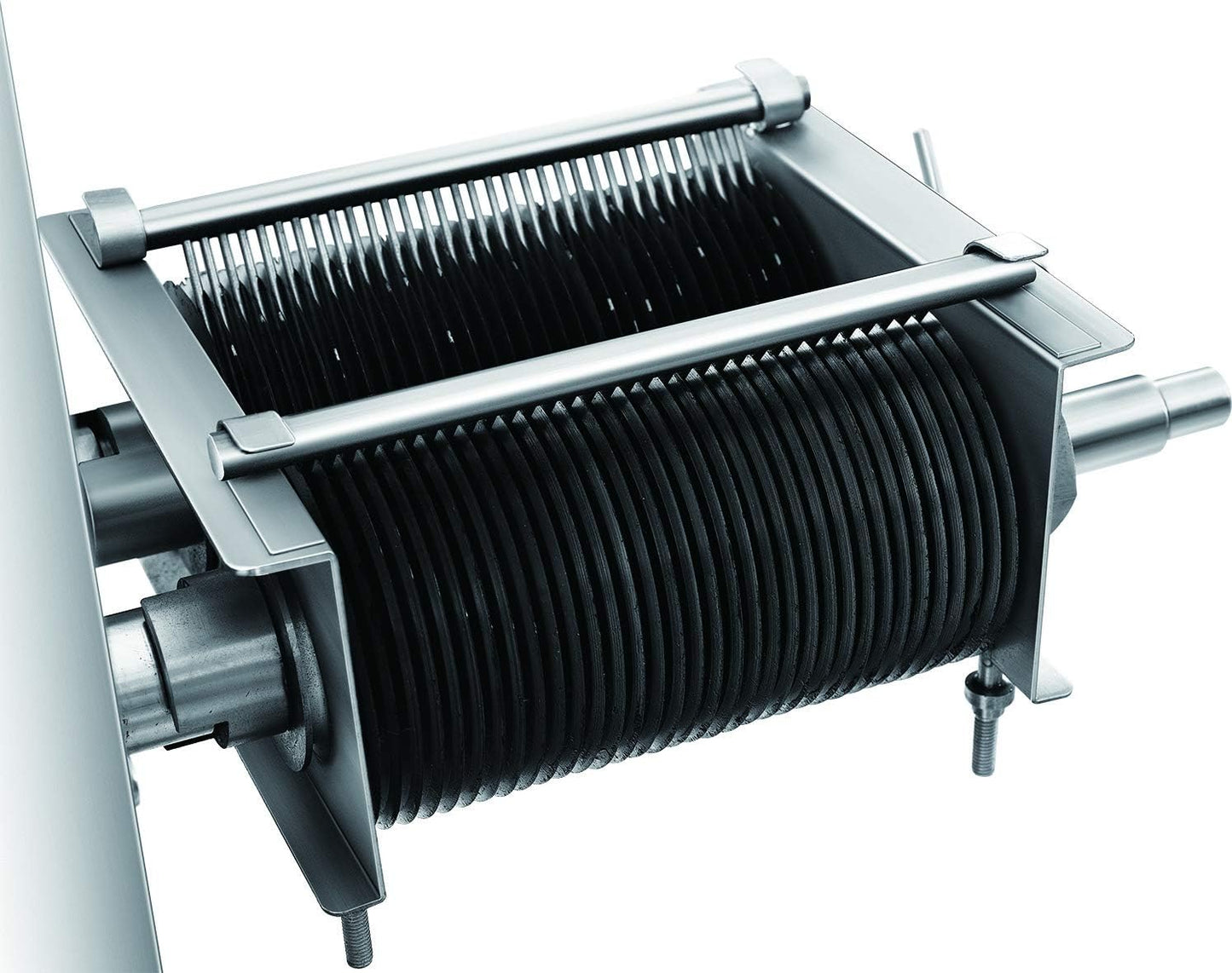 KWS JQ-58 Duo Function Commercial 1950W 2.6HP Electric 3mm Fresh Meat Cutter + Stainless Steel Meat Grinder All in One Grinding and Slicing Machine for Restaurant/Deli/ Butcher Shop