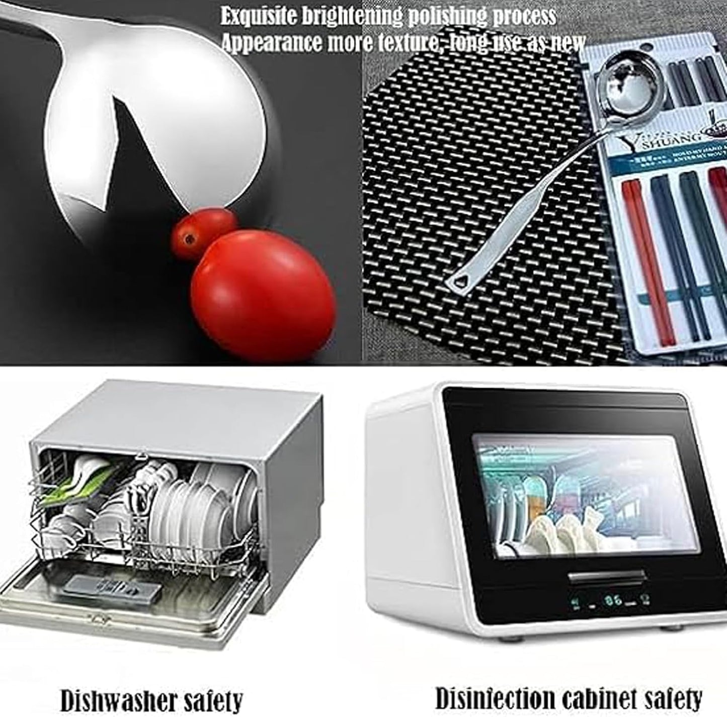 Small Ladle Gravy Ladle 304 Stainless Steel Sauce Soup Spoon for Gravies and Sauces or Salad Dressing, Silver (2 Pieces)