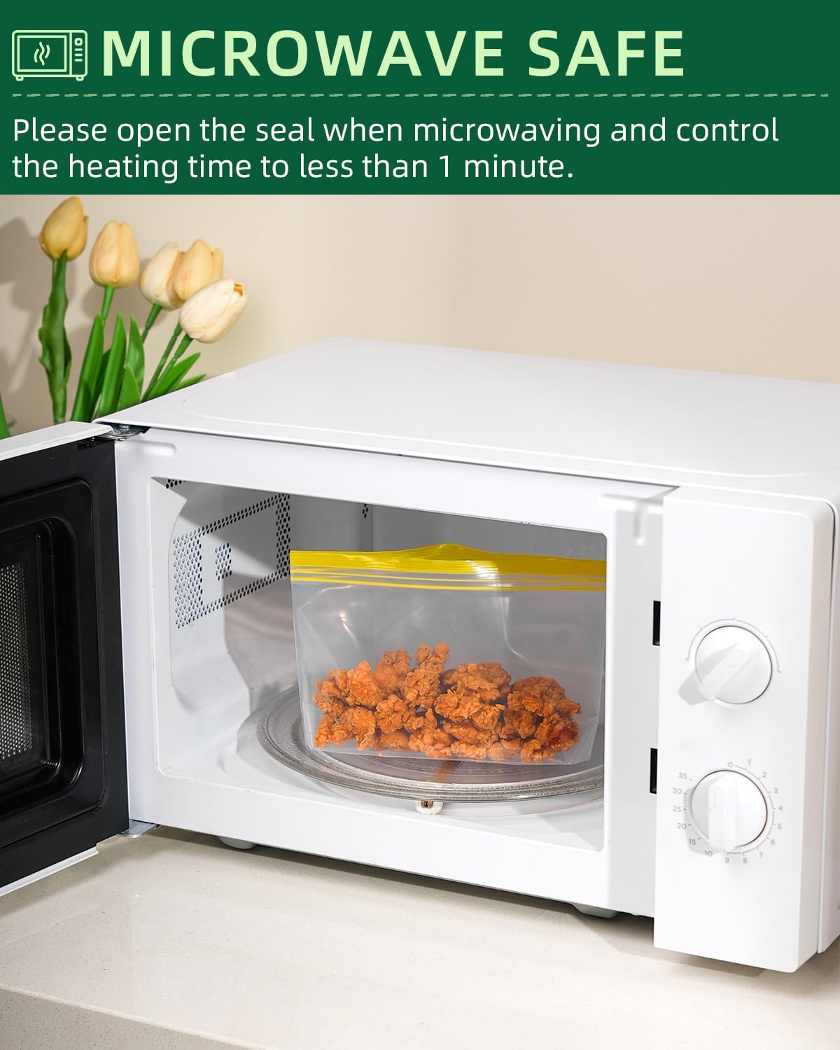 Lerine 16 Pack Reusable Gallon Freezer Bags Dishwasher Microwave Safe, Stand Up BPA Free Reusable freezer Bags 1 Gallon, Extra Thick Leakproof Food Storage Bags for Meal Prep, Kitchen Organization