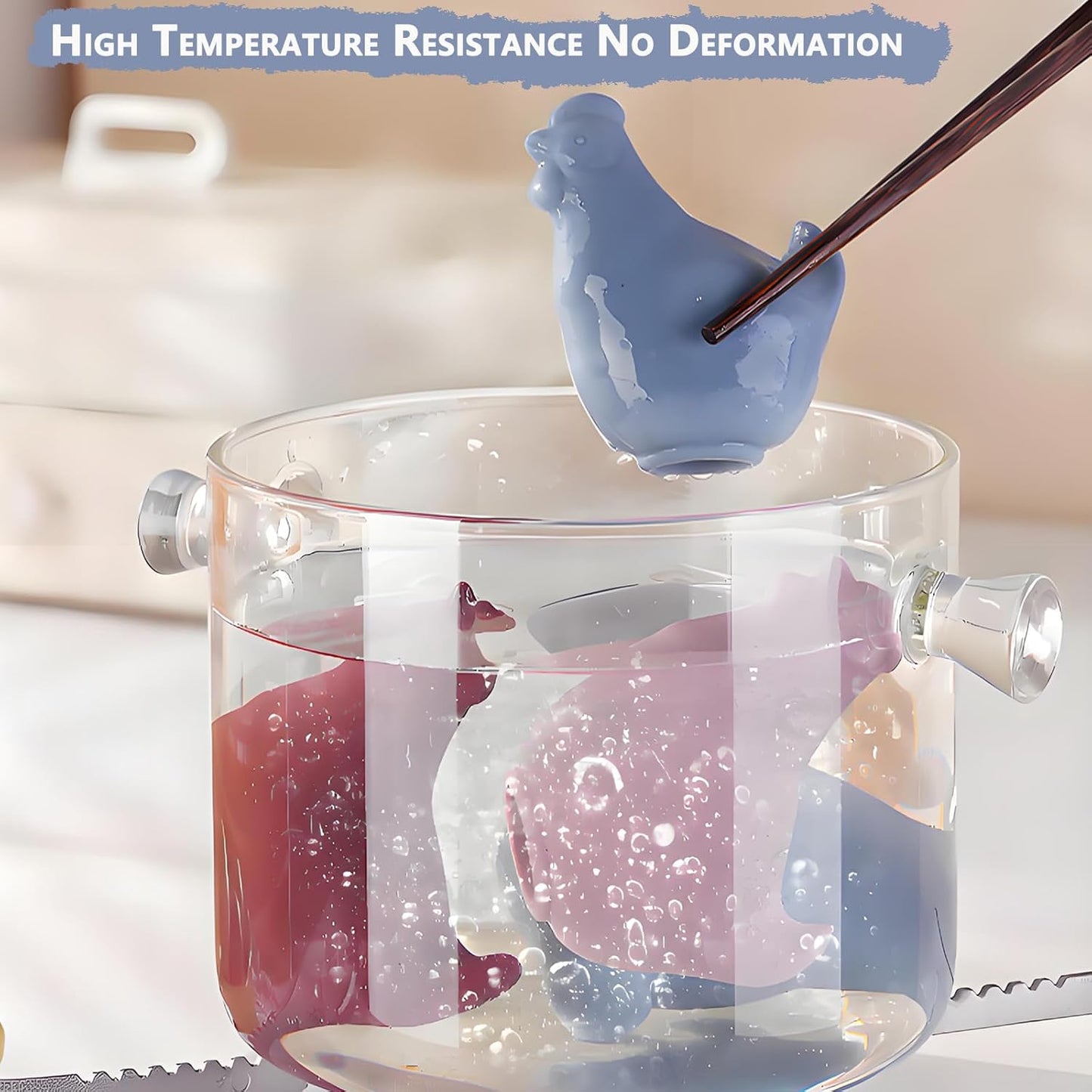 Silicone Egg Yolk Separator - New Egg Separator Tool & Baking Tool for Home Chefs & Cooking,No Mess & Dishwasher Safe (Blue)