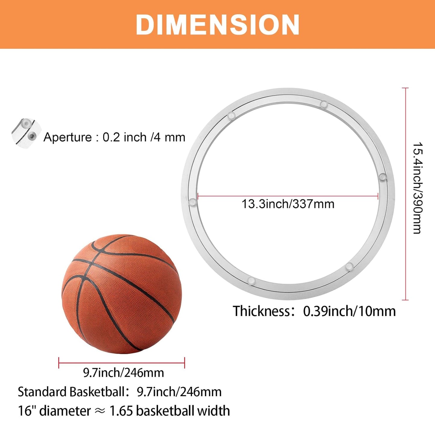 TamBee 16 Inch Lazy Susan Hardware Heavy Duty Metal Rotating Hardware Large Turntable Bearing Ring Lazy Susan Bearing Lazy Susan Parts Lazy Susan Mechanism Lazy Susan Kit Lazy Susan Base Only