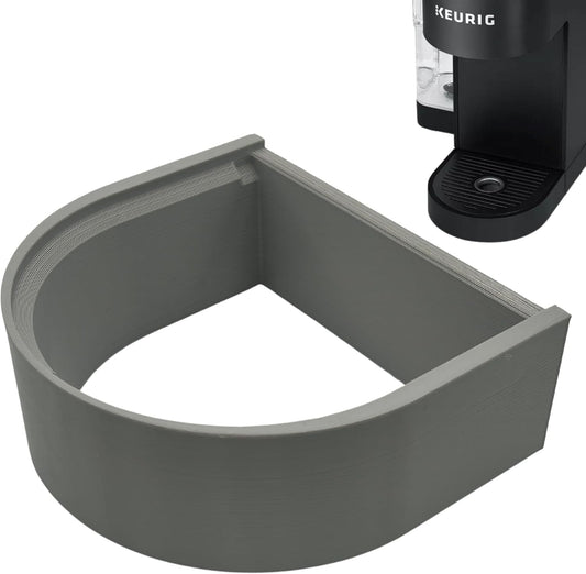 Drip Tray Mug/Cup Riser Made for the Keurig to Reduce Splashes - Riser Only (Gray, K-Slim 1.7 Inches Tall)