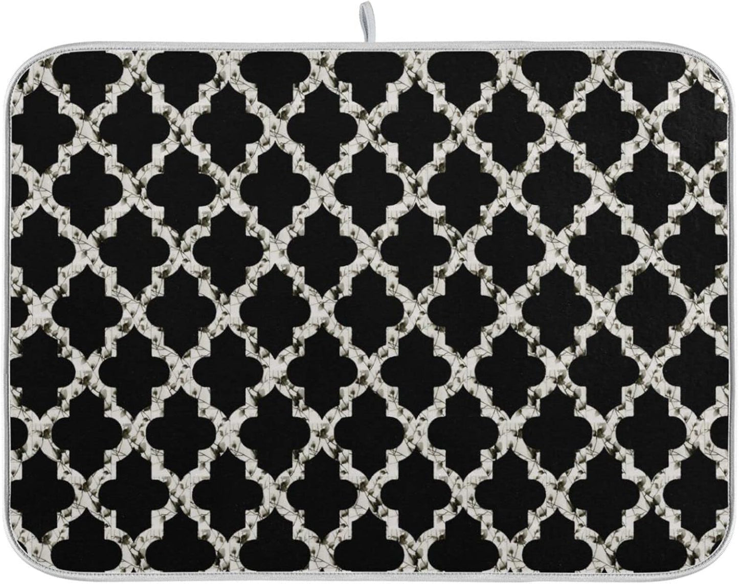 senya Super Absorbent Dish Drying Mat, Microfiber Fast-Drying Dish Mat, 24 x 18, Kitchen Dish Drying Pad, Geometry Texture Classic Modern g295080350p523c558s1114