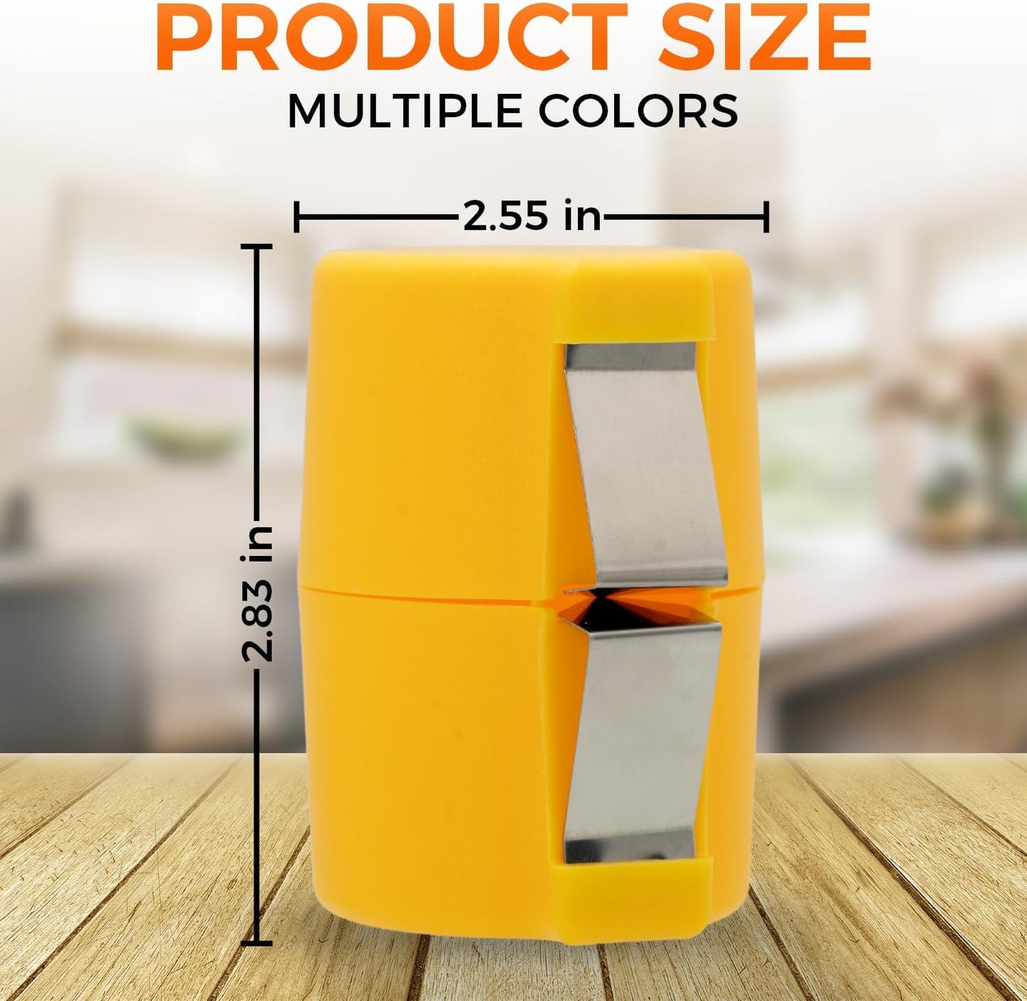 Egg Cracker Tool | Easy Shell Egg Opener | Handheld Egg Seperator Tool | Perfect for Baking, Scrambled Eggs & Omelets – No Mess, No Shell Pieces (Yellow - 1 Pc)