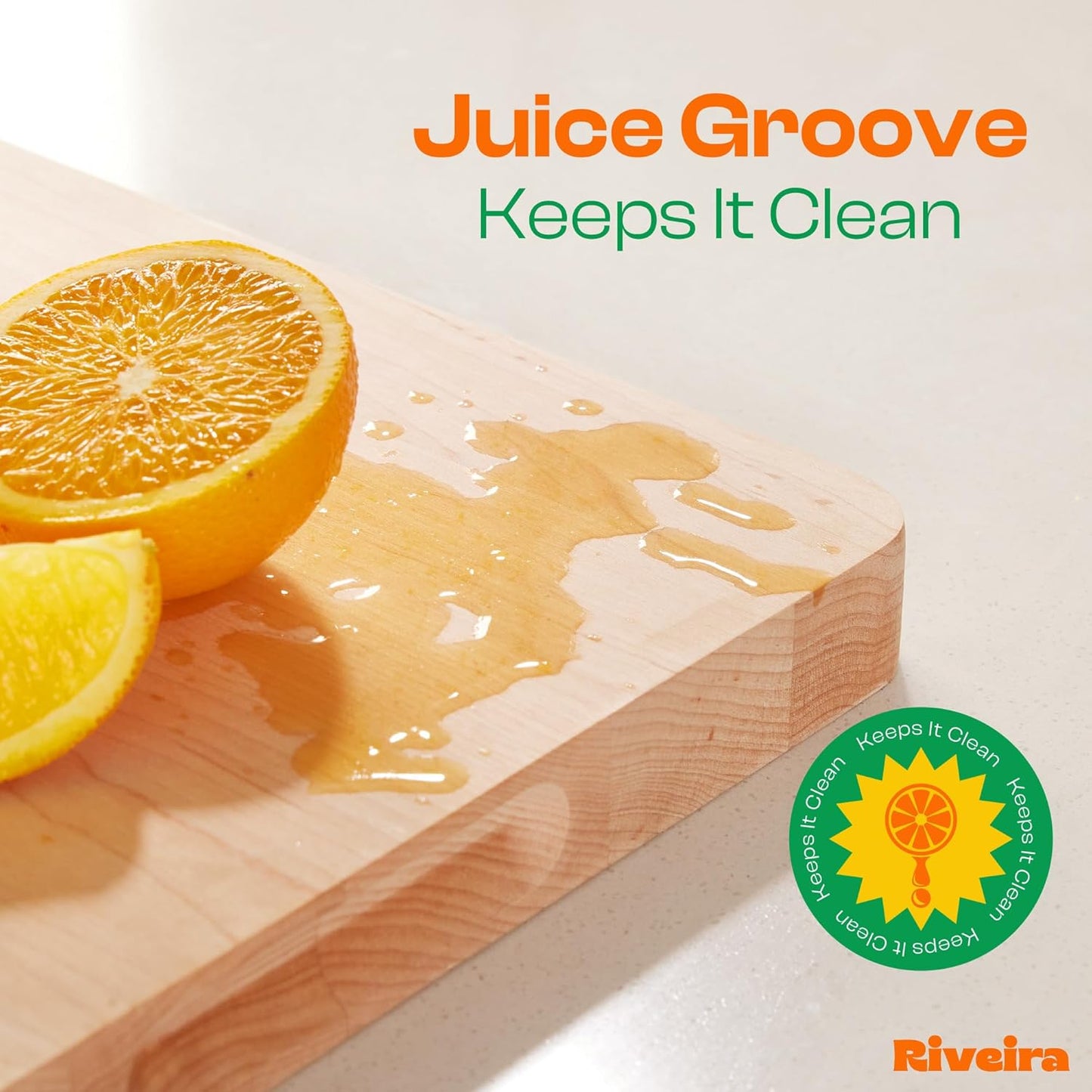 Riveira Maple Wood Cutting Board – Versatile and Durable: Set Of 2 Pcs Rectangular Wooden Cutting Board – Natural Wooden Cutting Boards For Kitchen – Complete Maple Wooden Chopping Board