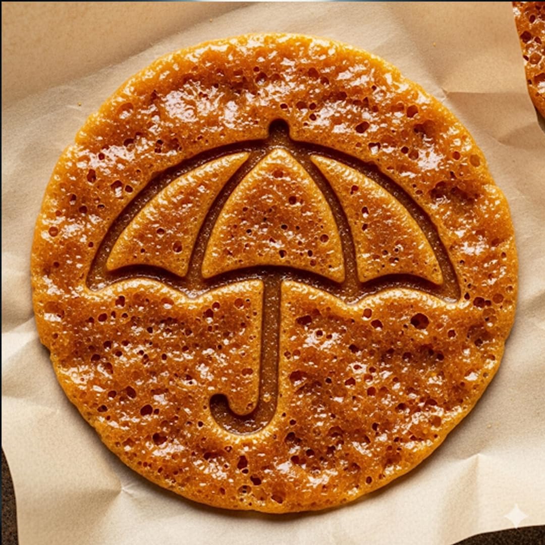 Korean Dalgona Cookie Cutter - Stainless Steel Cookie Cutters Biscuit Molds, Chocolate Molds, Umbrella Star Triangle Circle Cookie Cutter - Sugar Biscuit Kit for Family And Party Game 6PC Set