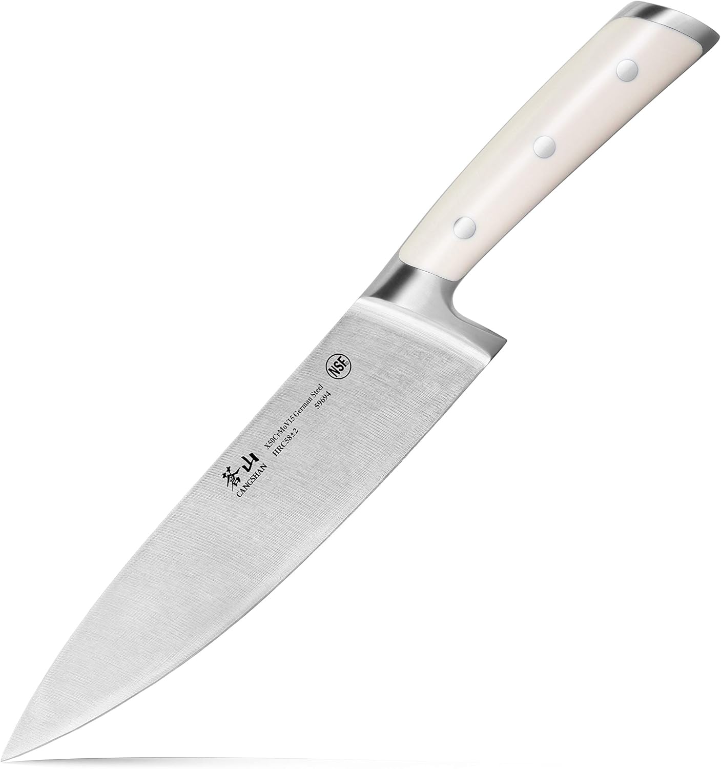 Cangshan S1 Series 59694 German Steel Forged Chef Knife, 8-Inch