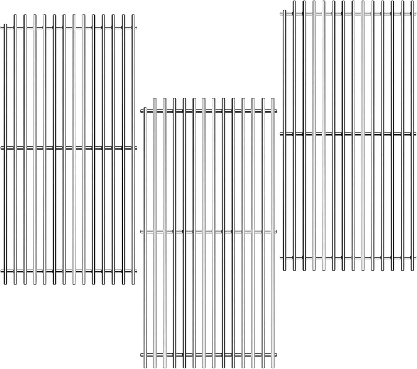 Grill Grates Replacement for DCS Grill Parts 54801 DCS 36, 48, 36ABQR,36BQ, 36BQR, 36DBQ, 48DBQAR, 48DBQR, 48EBQAR, 48EBQR, BGA36-BQARL, BGA36-BQARN, Stainless Steel Ceramic Rods Grids BBQ 20”