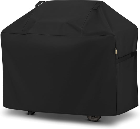 BBQ Grill Cover 53 Inch, Heavy Duty Waterproof Outdoor Gas Grill Cover, Fade Resistant Durable and Convenient Compatible with Charbroil Weber Spirit Nexgrill Napoleon
