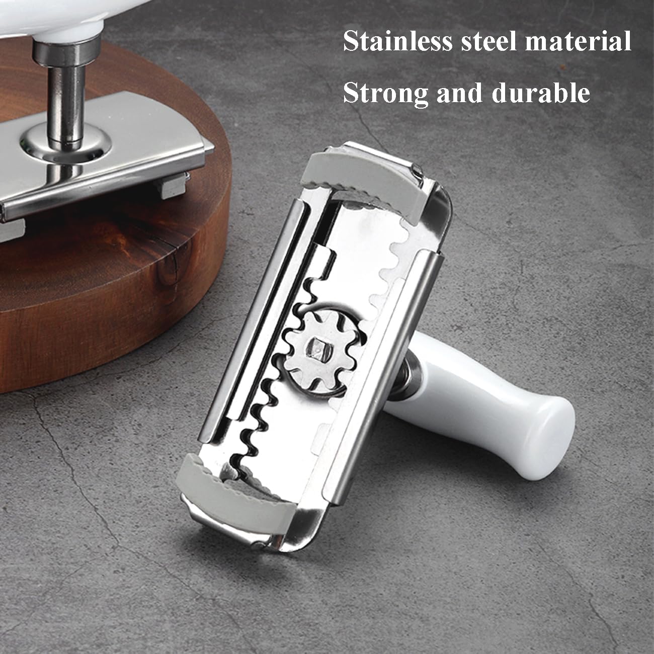 Jar Opener for Seniors with Arthritis & Weak Hands, Easy Twist Jar Openers, Adjustable Multifunctional Jar Lid Opener, Jar Bottle Cap Opener Gripper, Useful Gifts for Elderly/Women/Men (Wood Handle)