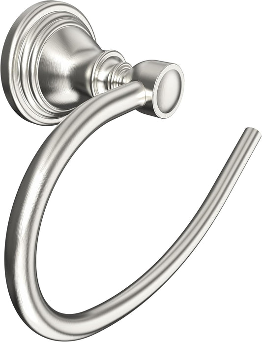 Towel Ring, Stainless Steel Hand Towel Holder for Bathroom Wall Mount, Heavy Duty Towel Hanger for Kitchen, Bath, RV (Brushed Nickel)