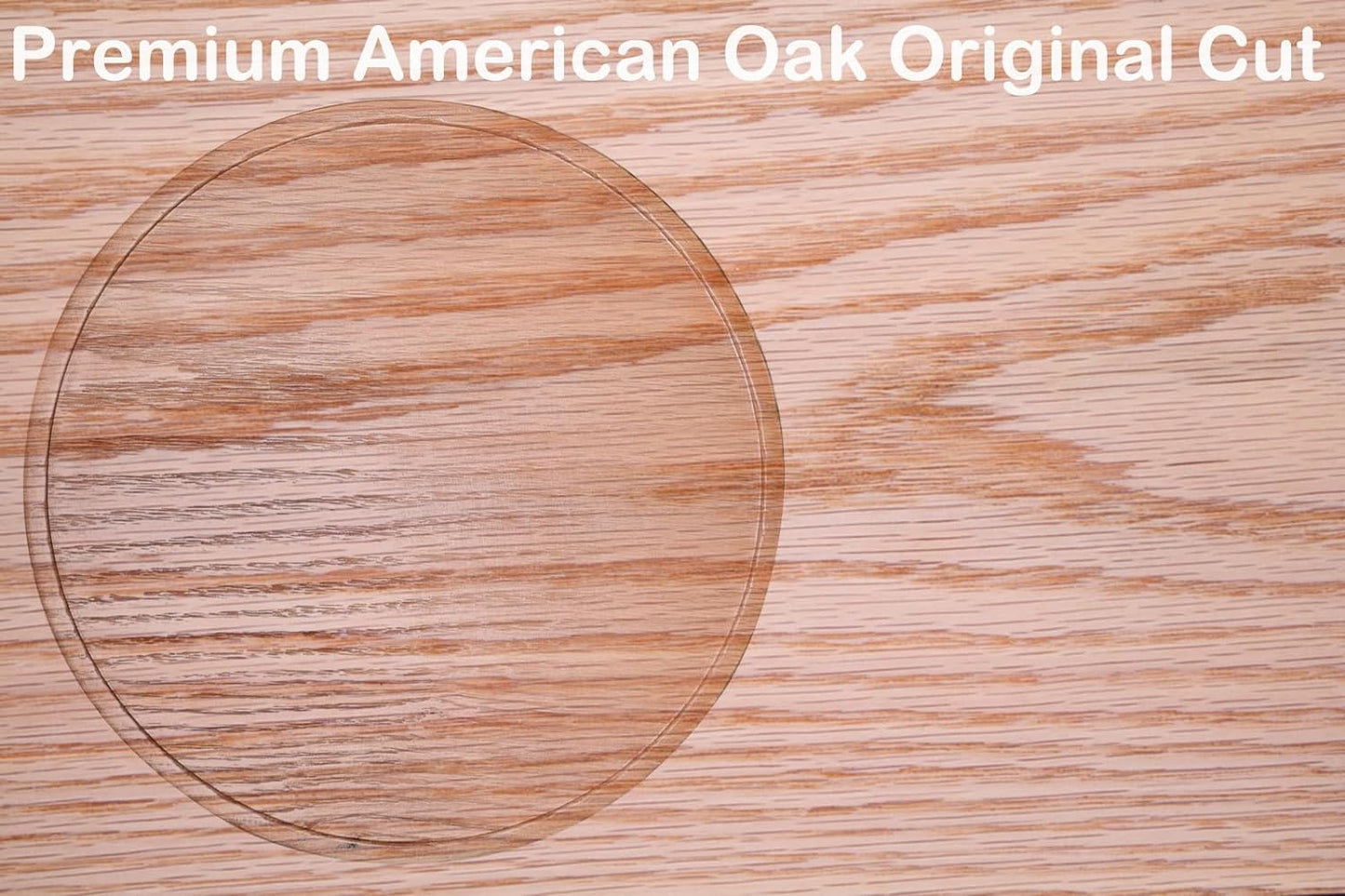 9" USA Oak Wood Lazy Susan Organizer Kitchen Turntable for Cabinet Pantry Table Organize