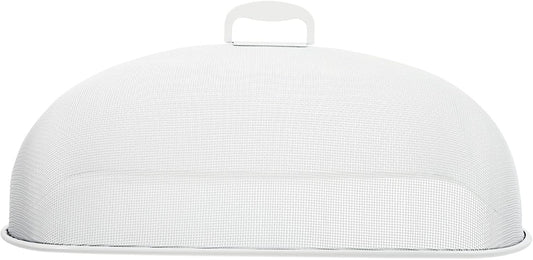 GANAZONO Metal Vegetable Cover 18.5X13.4X5.9 Inch Mesh Food Cover for Outdoor Picnics Garden Parties Camping Insect Protection Serving Dish