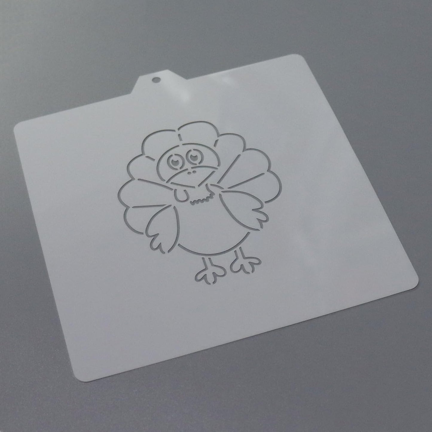 Thanksgiving Turkey Cookie cutter and stencil set Baking stencils and cutters bundle DIY bakery decorating kit Thanksgiving Cookie cutter with stencils Icing stencil and cookie cutter combo(Turkey)