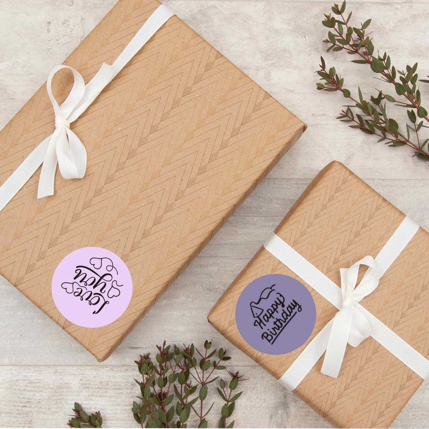 Thermal Label,2 Inch Pink Gradient Round Thermal Printer Stickers,Self-Adhesive Round Direct Thermal Labels,Thermal Stickers for DIY Logo Design,Name Tag (500 Labels/1 Roll)