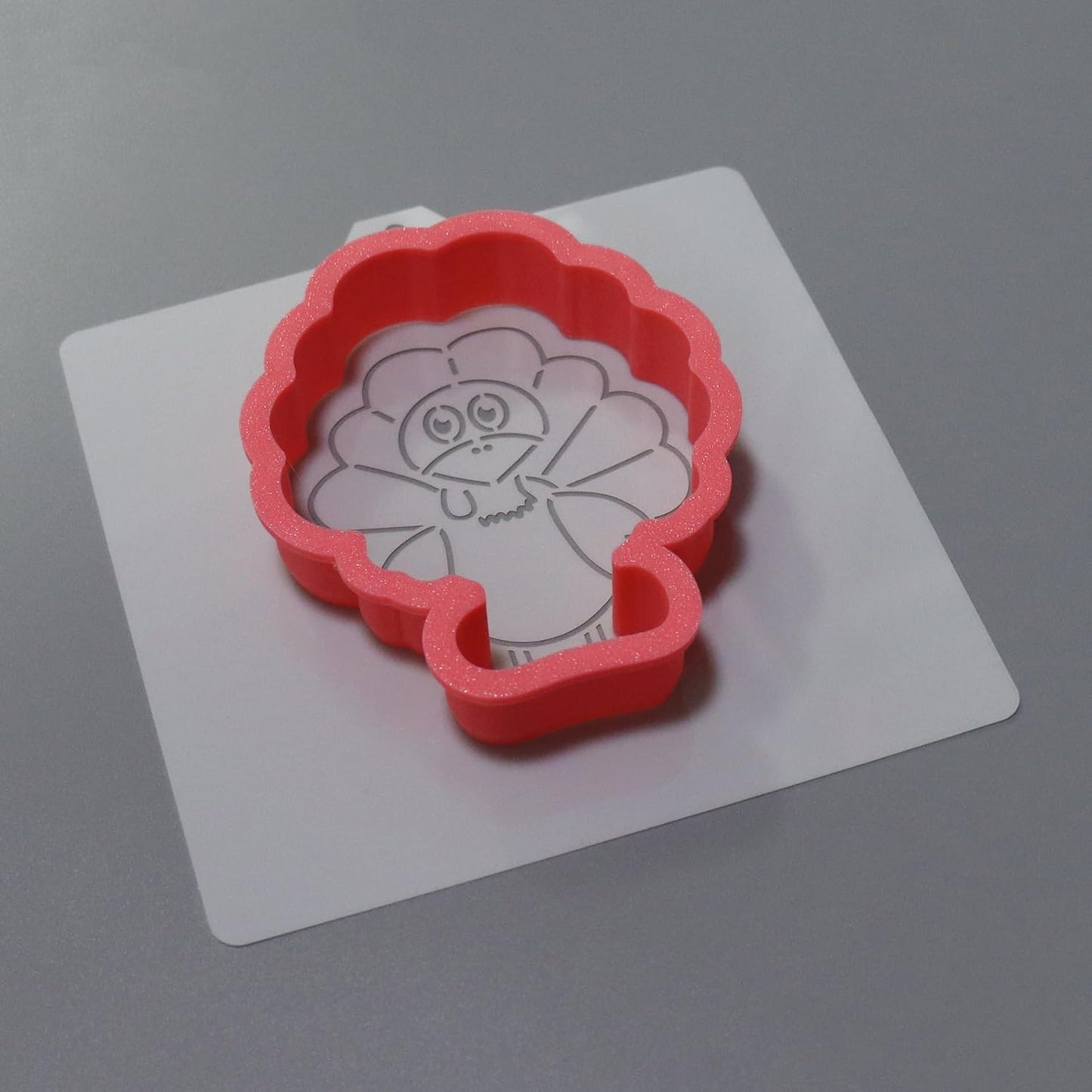 Thanksgiving Turkey Cookie cutter and stencil set Baking stencils and cutters bundle DIY bakery decorating kit Thanksgiving Cookie cutter with stencils Icing stencil and cookie cutter combo(Turkey)