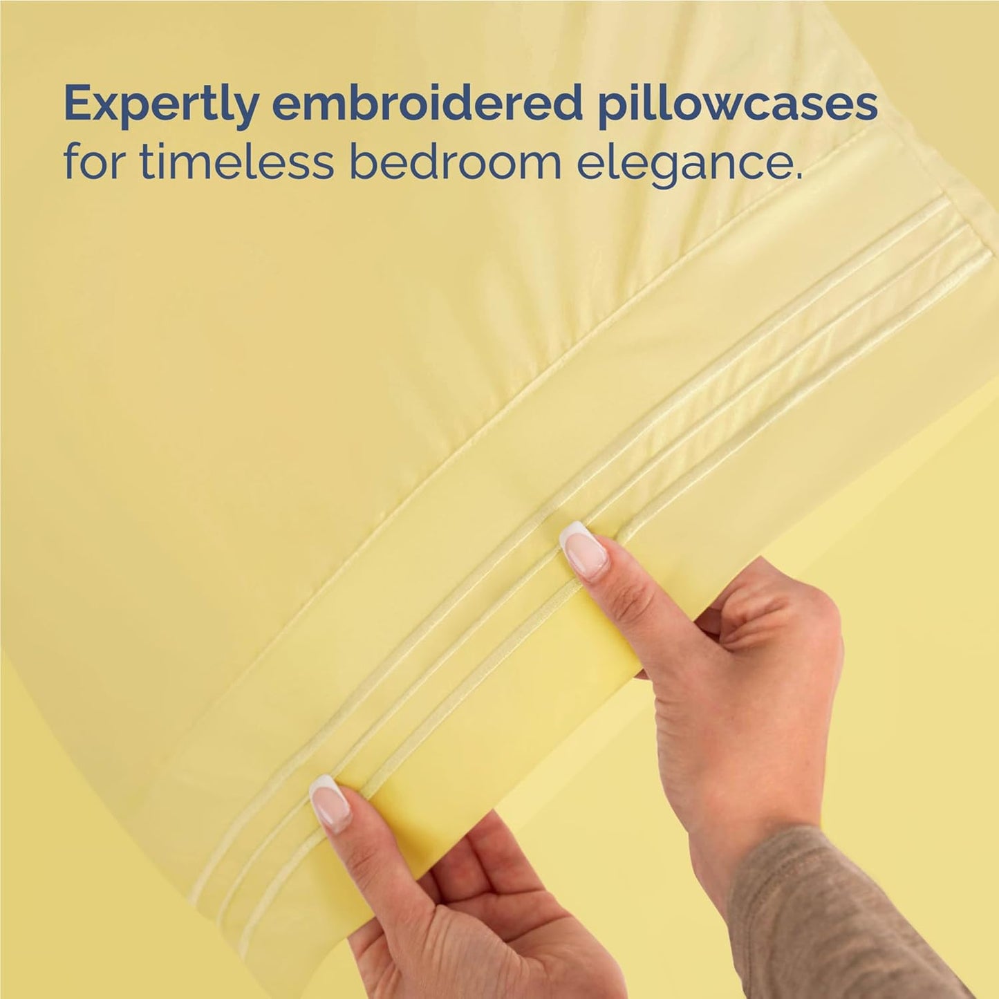 Twin XL Size 3 Piece Sheet Set - Comfy Breathable & Cooling Bed Sheets Set - Hotel Luxury Bedding for Women, Men, Kids, Teens, Boys & Girls - Deep Pockets, Ultra-Soft, Wrinkle Free - Oeko-Tex - Yellow