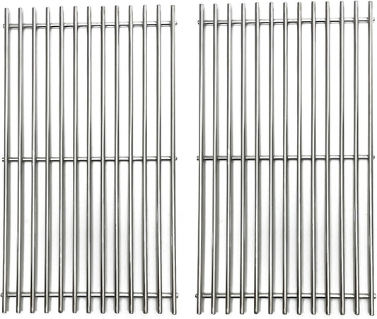 17-1/2" Stainless Steel Cooking Grates Replacement Parts for Weber Spirit 200 Series Spirit E-210 S-215 S-210 E-220 S-220 Gas Grill Grids 7637 67022