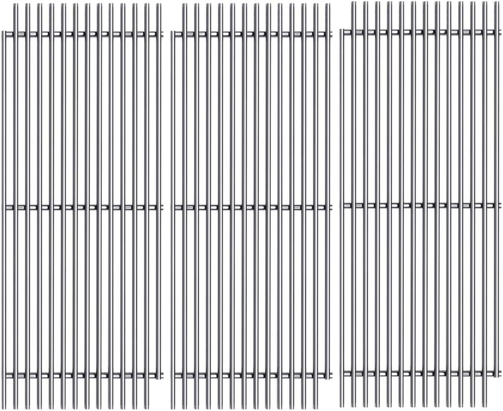 S5480A (3-Pack) 20 1/2" Stainless Steel Cooking Grid Grates Replacement for DCS 24, 36, 36 Series 36ABQ 36ABQAR 36ABQR 36BQ 36BQAR 36BQR 36DBQ 36DBQAR 36DBQR 36EBQAR,48DBQAR 48DBQR Grill
