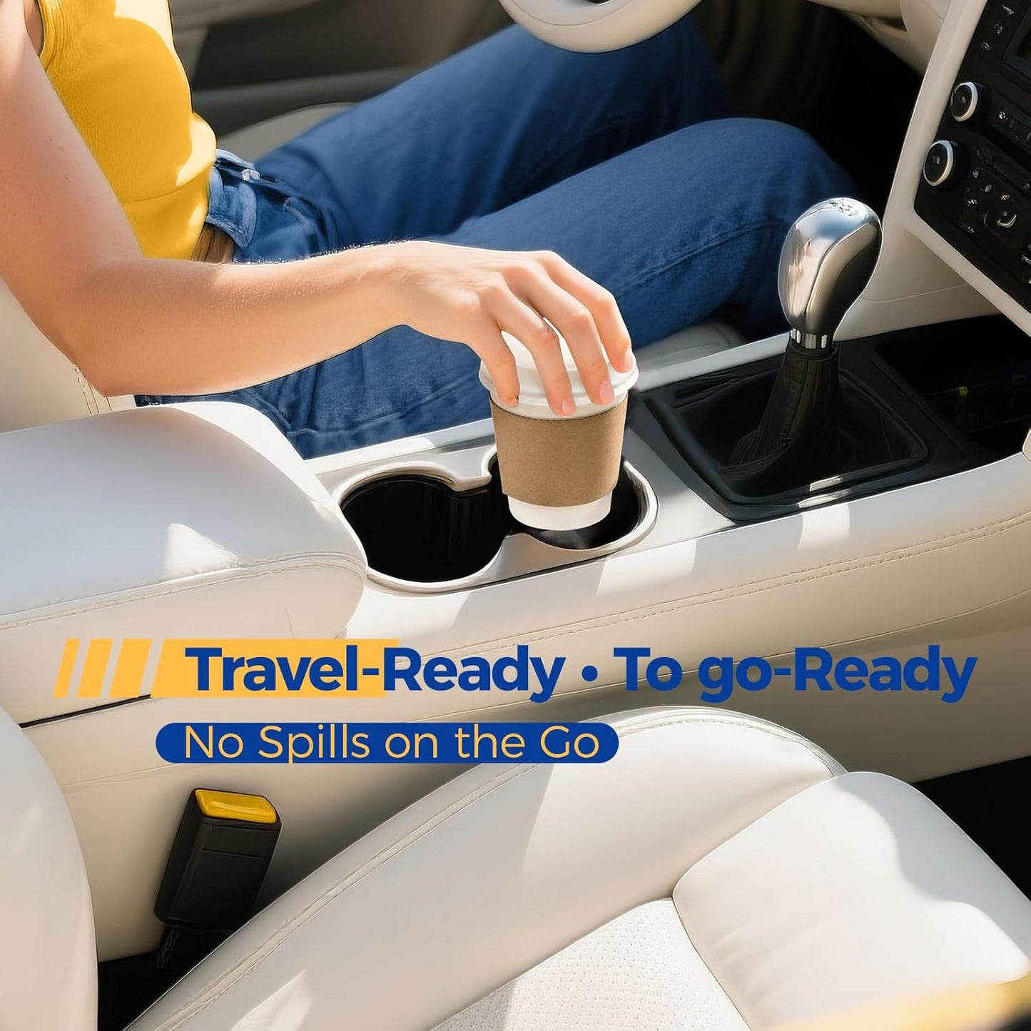 Fit Meal Prep 100 Pack 10 oz Disposable Coffee Cups with Lids, Sleeves, Leak-Proof To Go Coffee Cups with Lids, Durable Hot Paper Cups for Home, Office, Party, Business