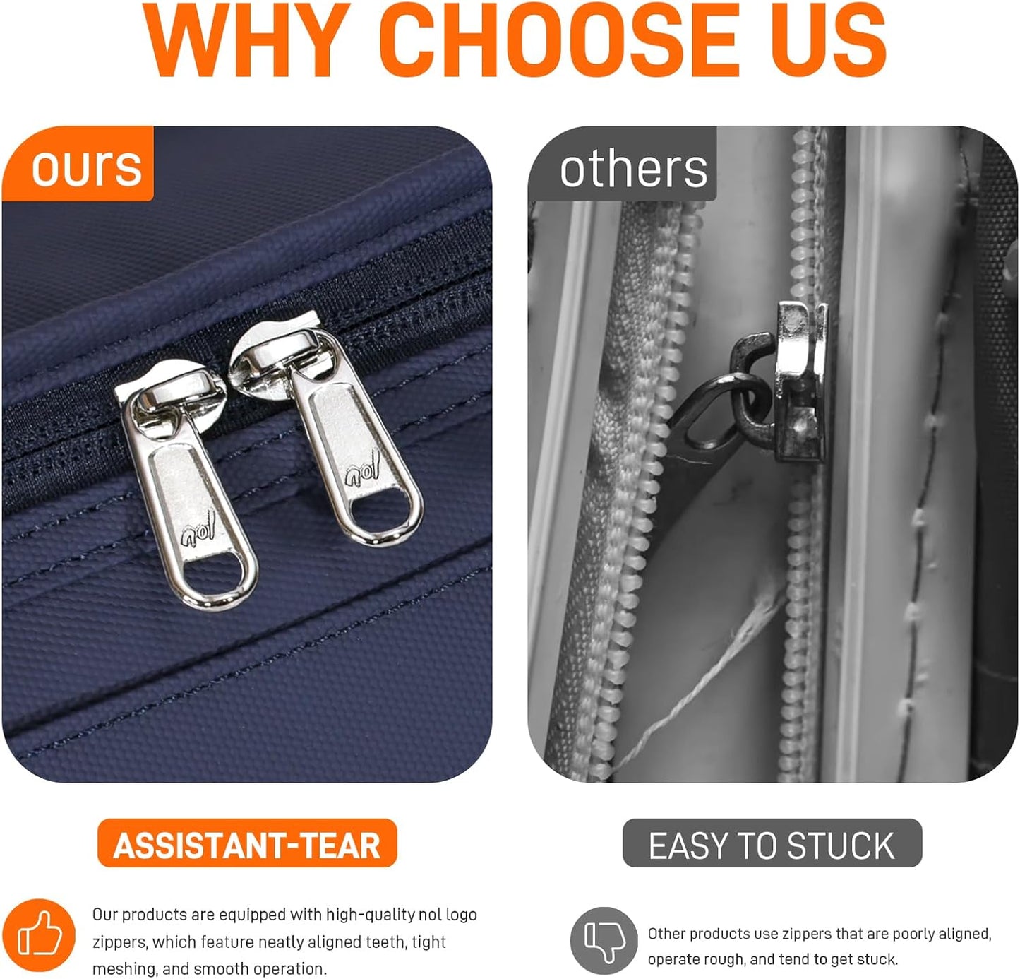 NOL Natural Organic Lifestyle Small Lunch Bag Mini Lunch Box Insulated Lunch Bag for Men/Women Leakproof Cooler Tote Bag Lightweight Nylon Waterproof Lunch Box For Work, Navy blue