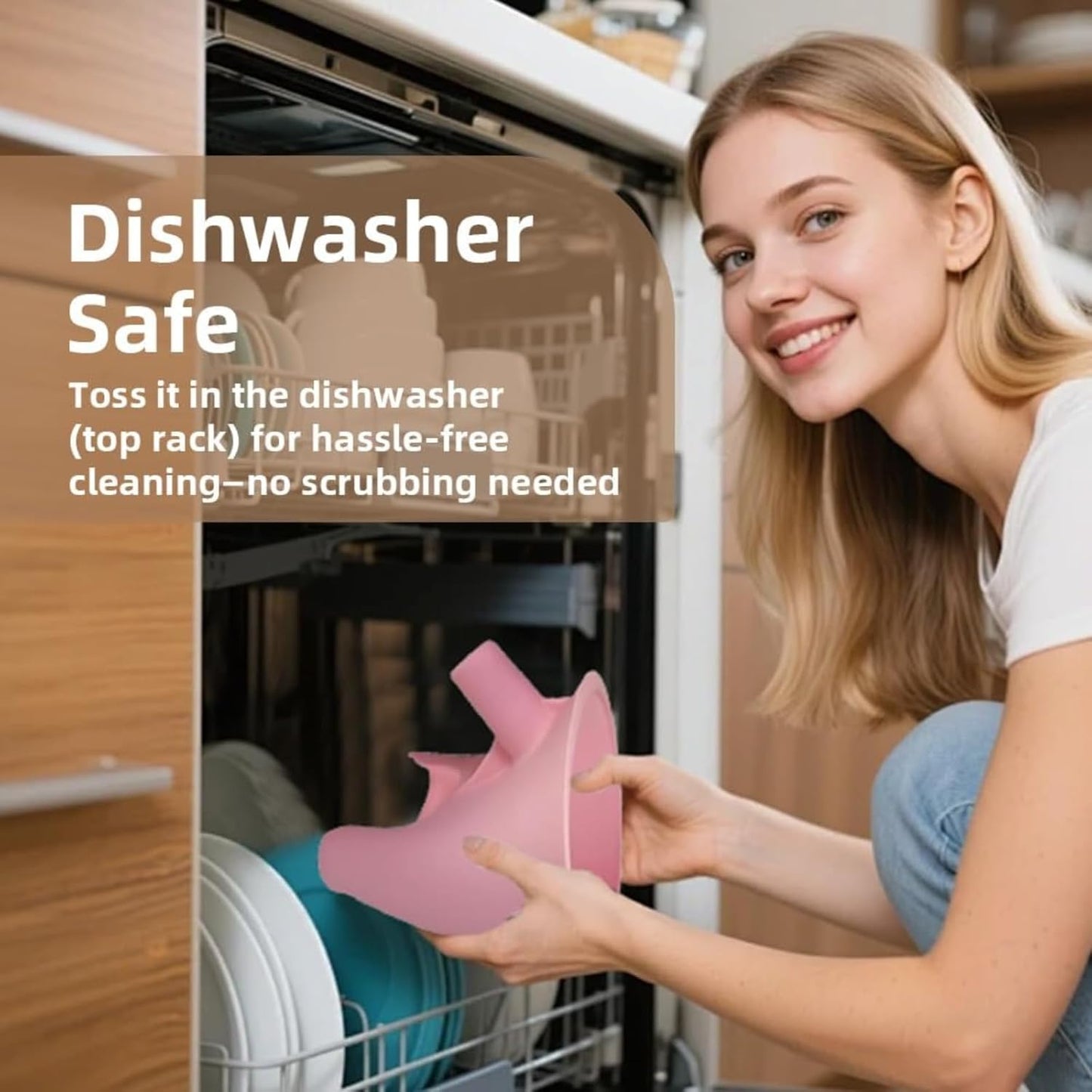 Flour Funnel for Kitchen Aid Mixer – Stand Mixer Attachment for KSM150 5-Quart Tilt-Head, Easy-Pour No-Mess Baking Tool, Fits Flour, Sugar & Egg Liquid, Dishwasher-Safe (red)