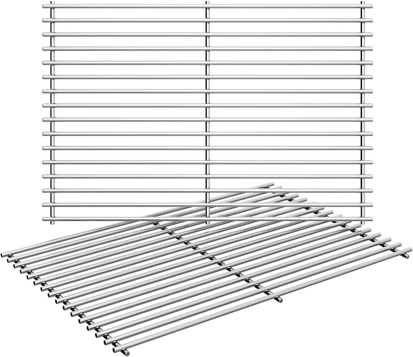 18.75" Grill Grates Replacement Parts for Weber Genesis II 300 and Genesis II LX 300 Series Gas Grills, Genesis II E&S 310 315 320 325 340, 66095, 304 Stainless Steel Cooking BBQ Grids