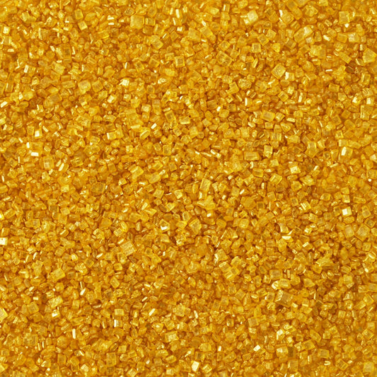 Gold Sprinkles, Gold Sanding Sugar Crystals, 5.3 oz Edible Sparkling Sugar for Baking Topping, Cupcakes, Cookies, Ice Cream Cake Decorating, Wedding Patriotic Party Christmas Supplies