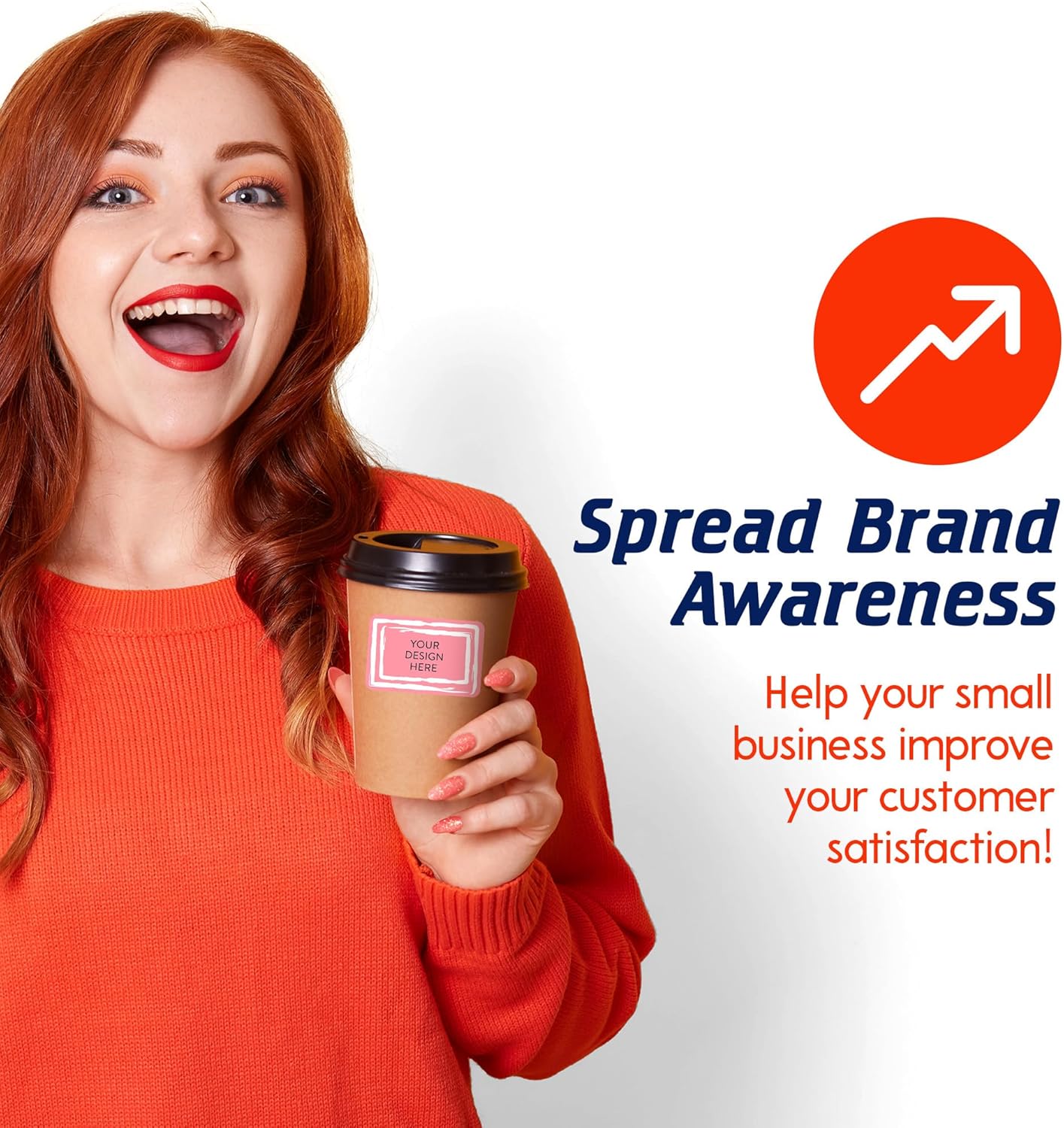 5-1000 Custom Vinyl Stickers - Upload Your own Image, Text, Design, Logo - Personalized Logo Labels for Handmade, Packaging, Bottle, Jars, Candle, Brand Stickers (Pink, 4x2)