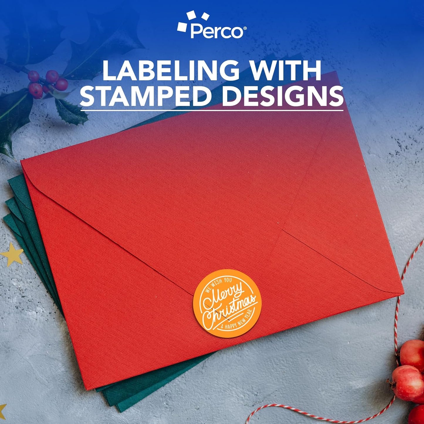 Perco Fluorescent Orange 3-Inch Perforated Circle Dot Sticker Labels — 10 Rolls, 5,000 Round Stickers — with Permanent Adhesive for Moving Boxes, Sale Signage, Displays, Status Messaging—Made in USA