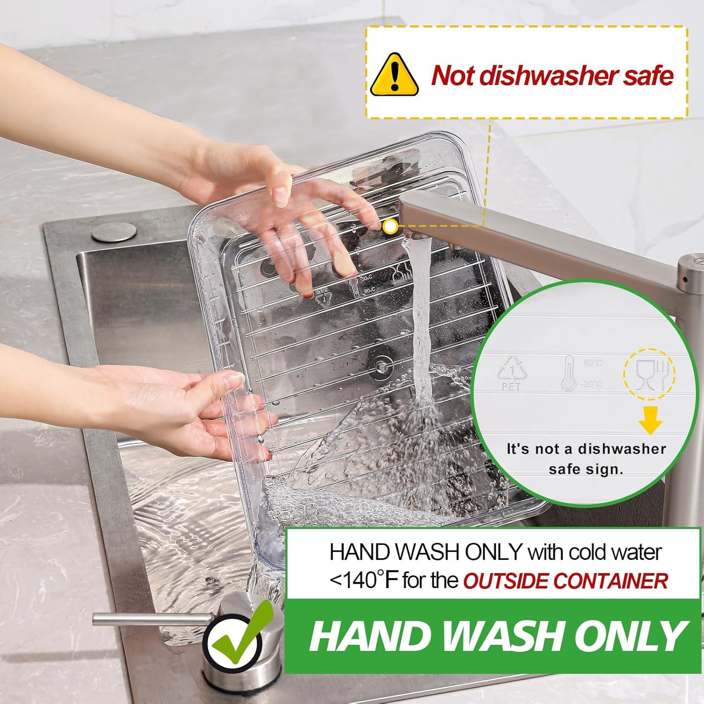 shopwithgreen Snackle Box Charcuterie Container, Divided Serving Tray with Lid and Handle for Party, Veggies, Fruit, Nuts, Food Tray Platter Snack Box Container for Entertaining, Picnic, Green