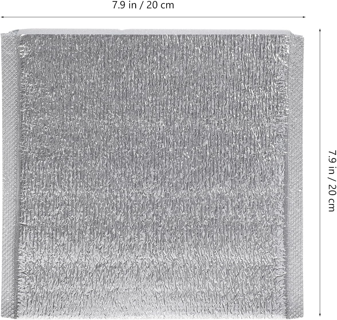 Operitacx 50pcs Thermal Aluminum Reusable Insulation Cold Pouch for Food Grocery Bag Holder Insulated Bag Insulated Mailers for Cold Mailers Food Disposable Ice Bag Camping