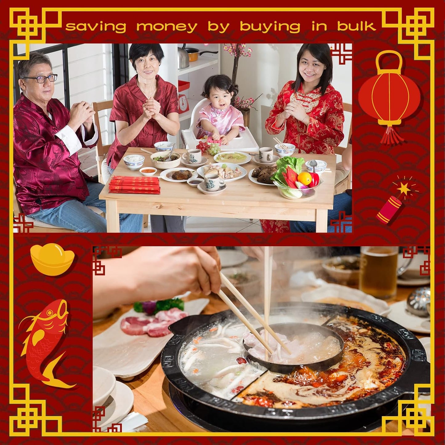 Sabary 1000 Pairs Bamboo Chopsticks Disposable Sleeved and Separated Chop Sticks Quality Chopsticks Disposable UV Treated(Joyous)