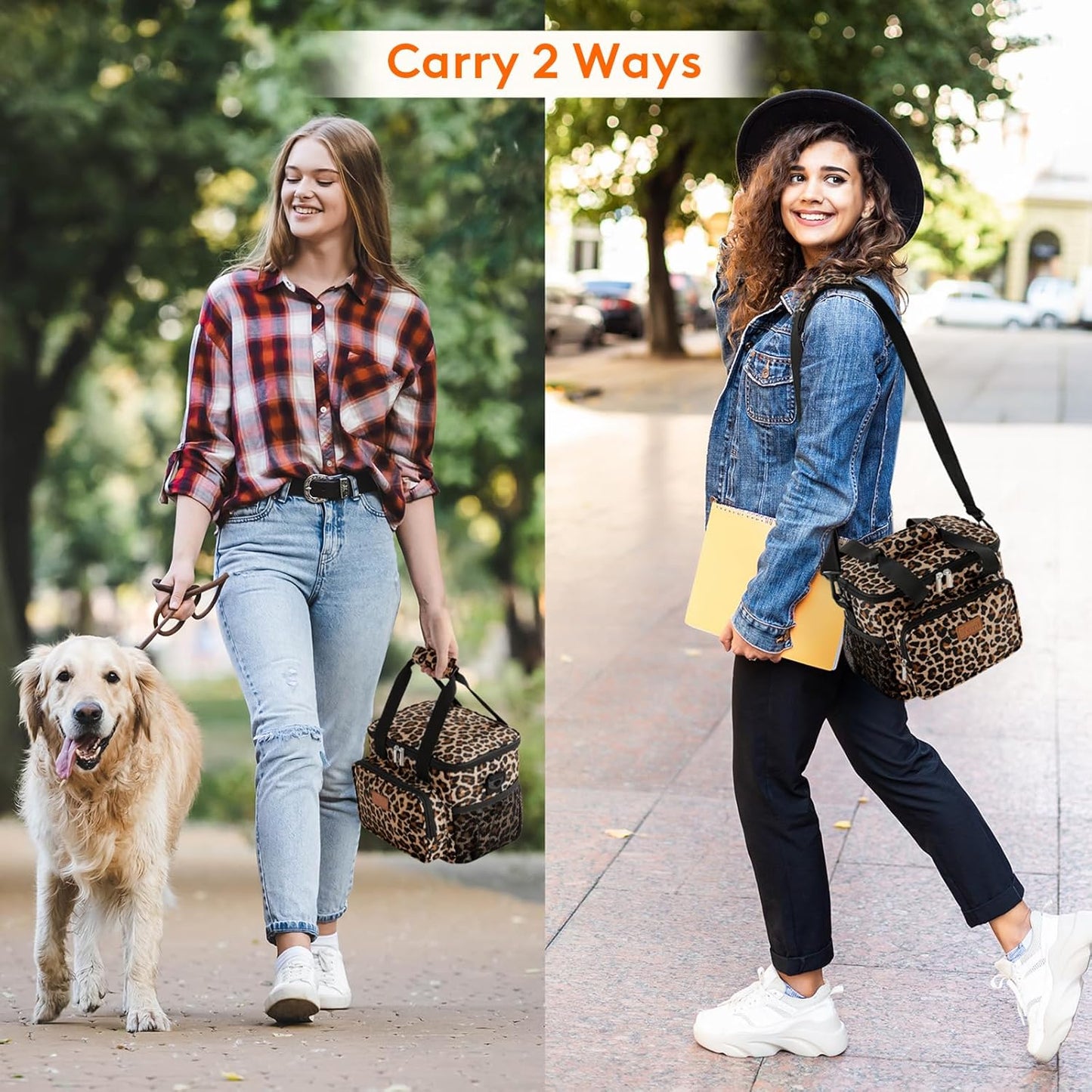 Lifewit Medium Lunch Bag Insulated Lunch Box Soft Cooler Cooling Tote for Adult Men Women, Purple 12-Can (9L)