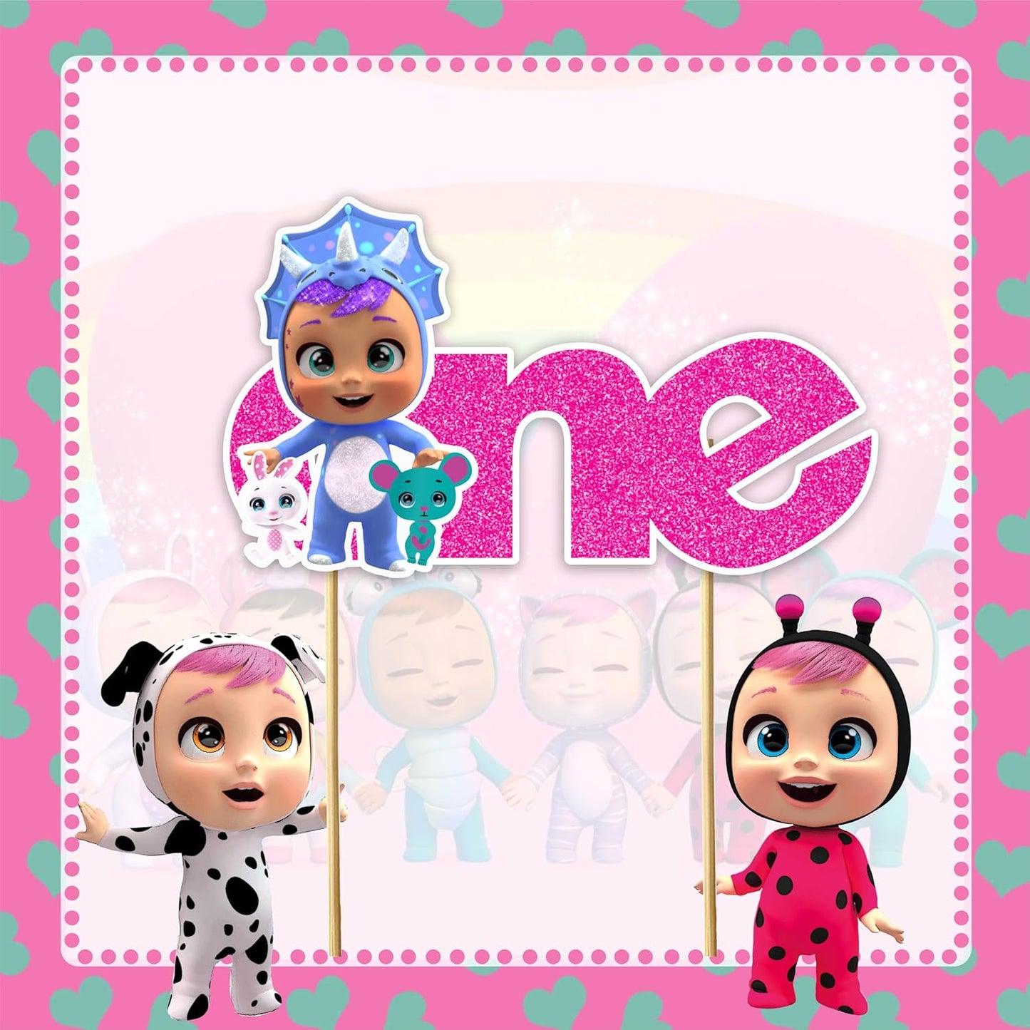 Seyal® Cri Babes One Cake Topper
