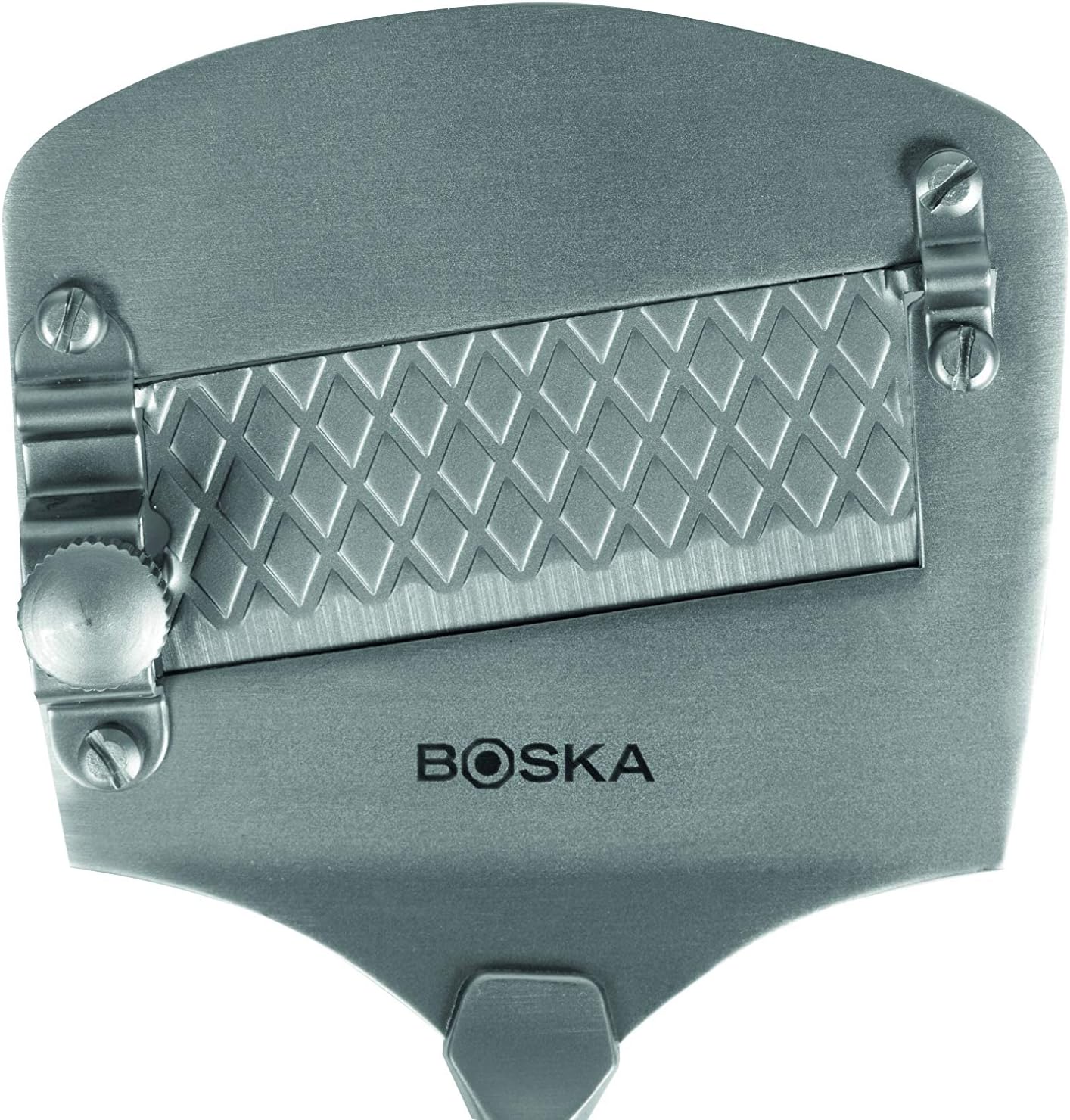 BOSKA 307103 Monaco+ Hard Cheese Slicer, Large, Silver
